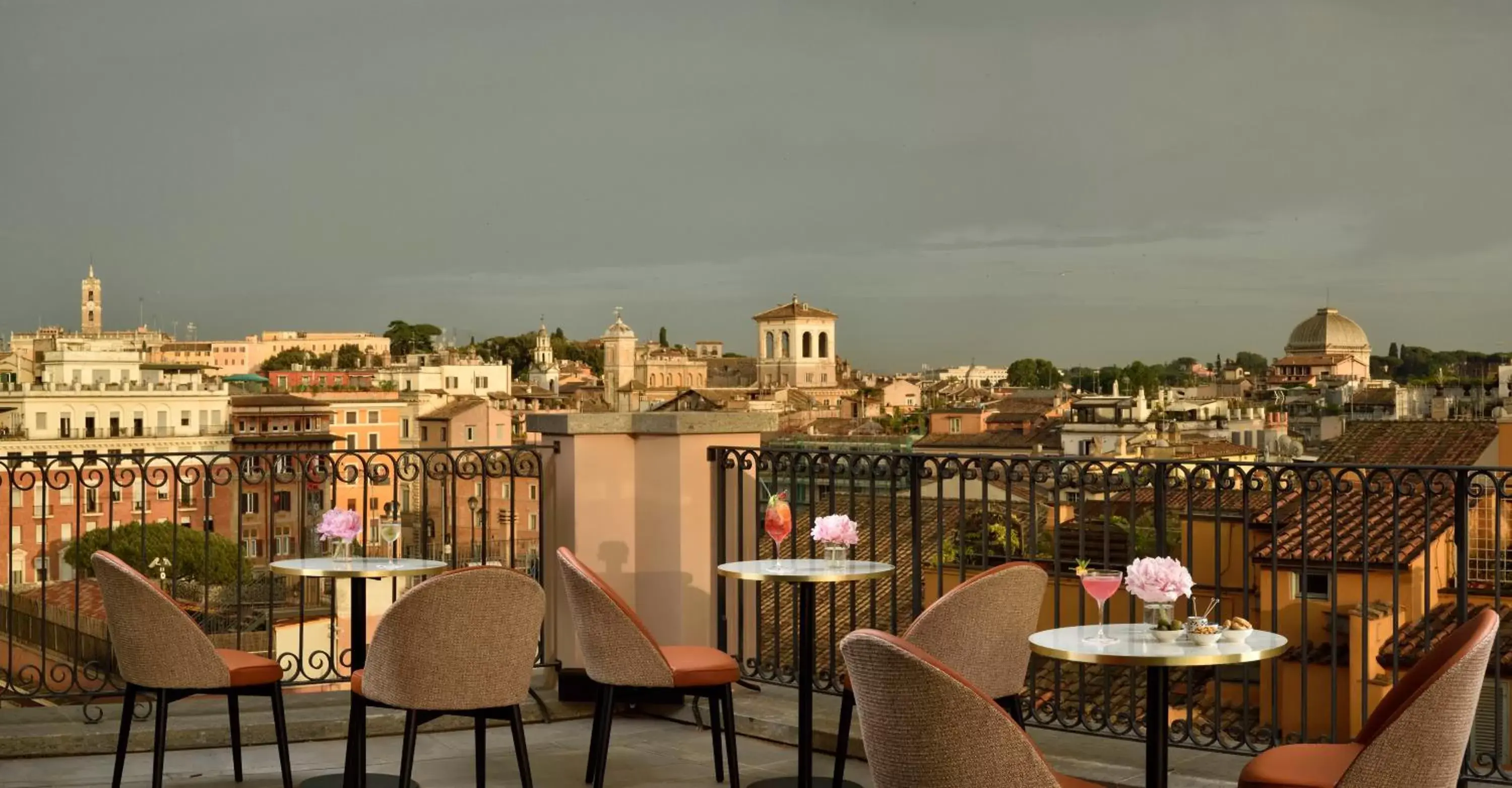 Balcony/Terrace in Hotel L'Orologio Roma - WTB Hotels