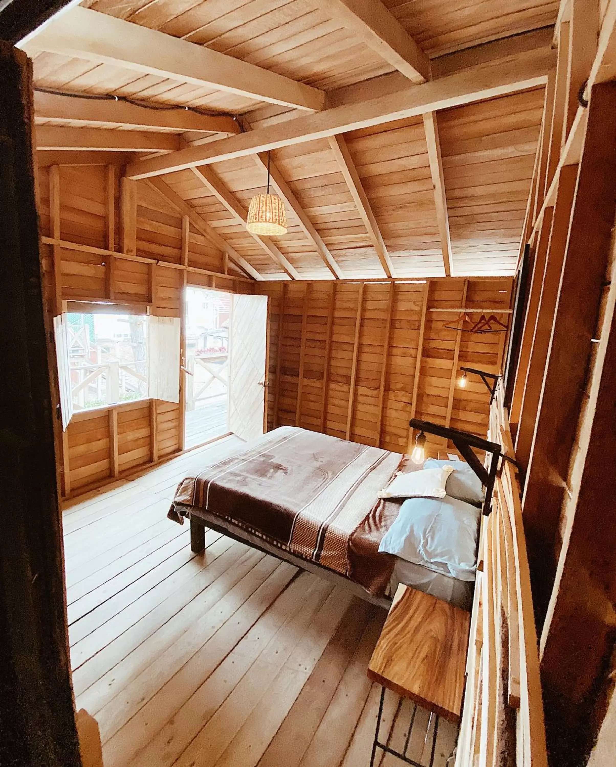 Bedroom, Bed in Cabañas Campestres El Naranjo