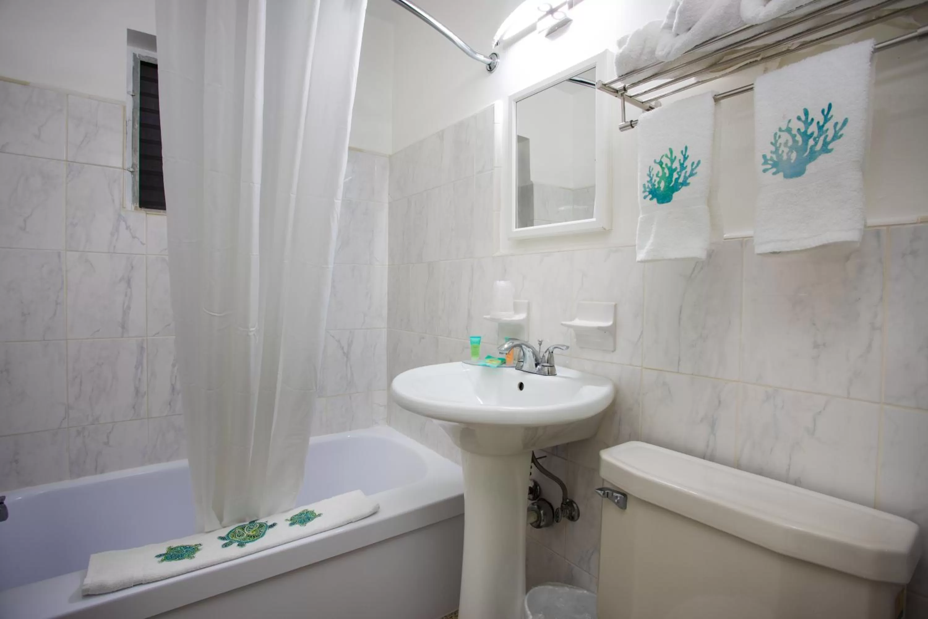 Bathroom in Sea Garden by the Sea