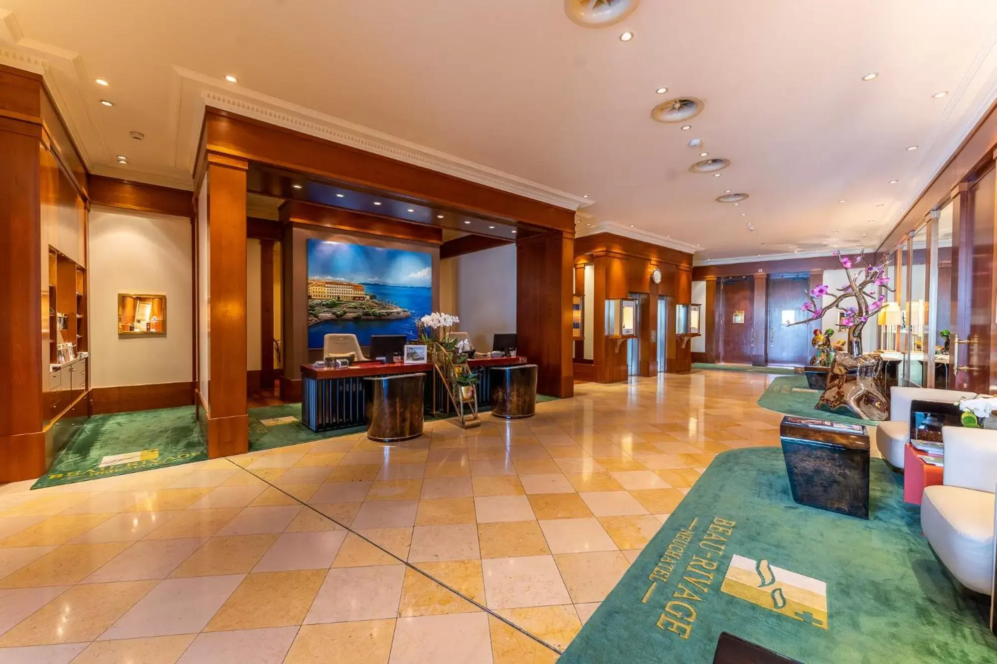 Lobby/Reception in Beau Rivage Hotel