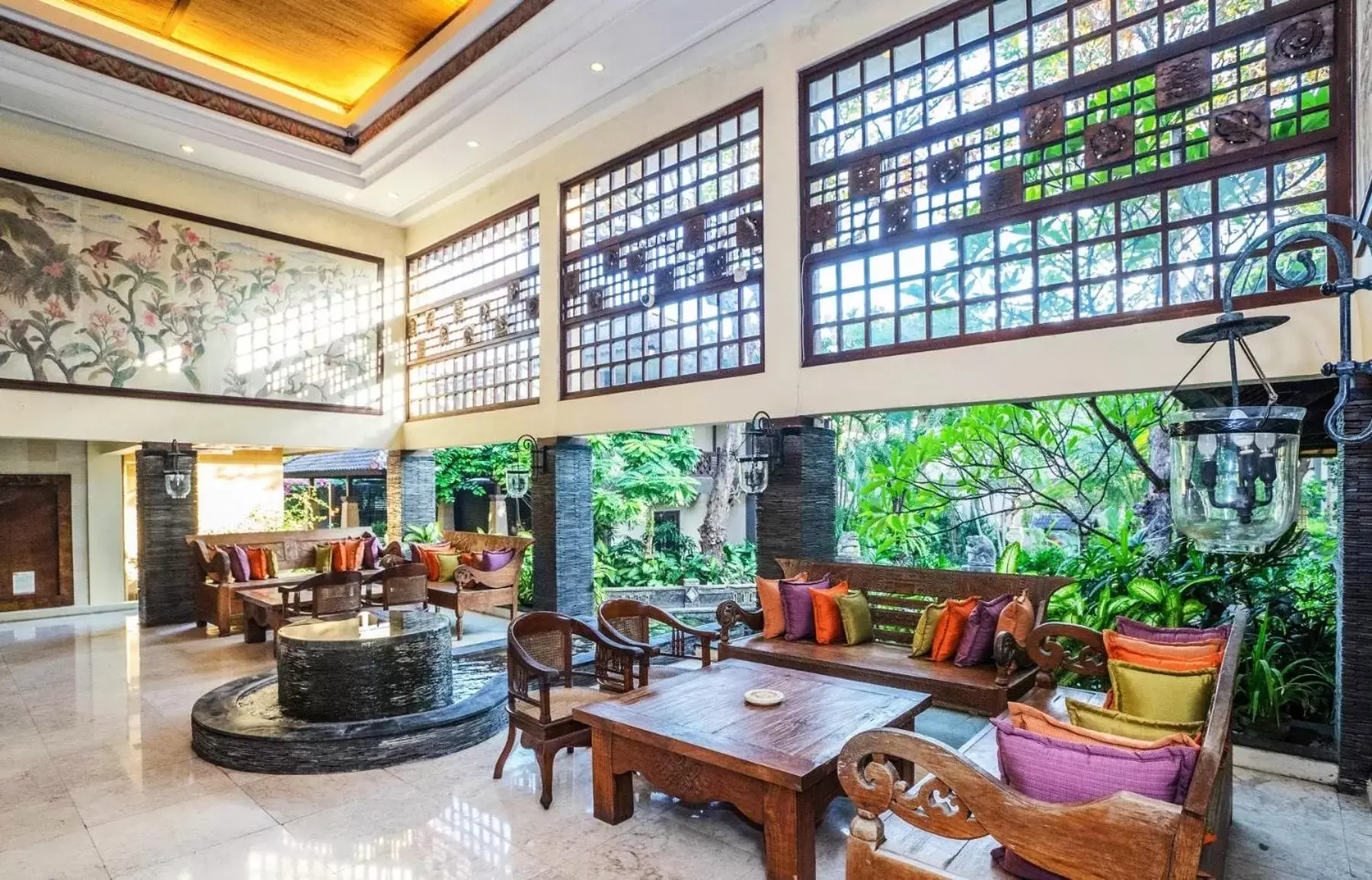 Lobby or reception, Lounge/Bar in Risata Bali Resort & Spa