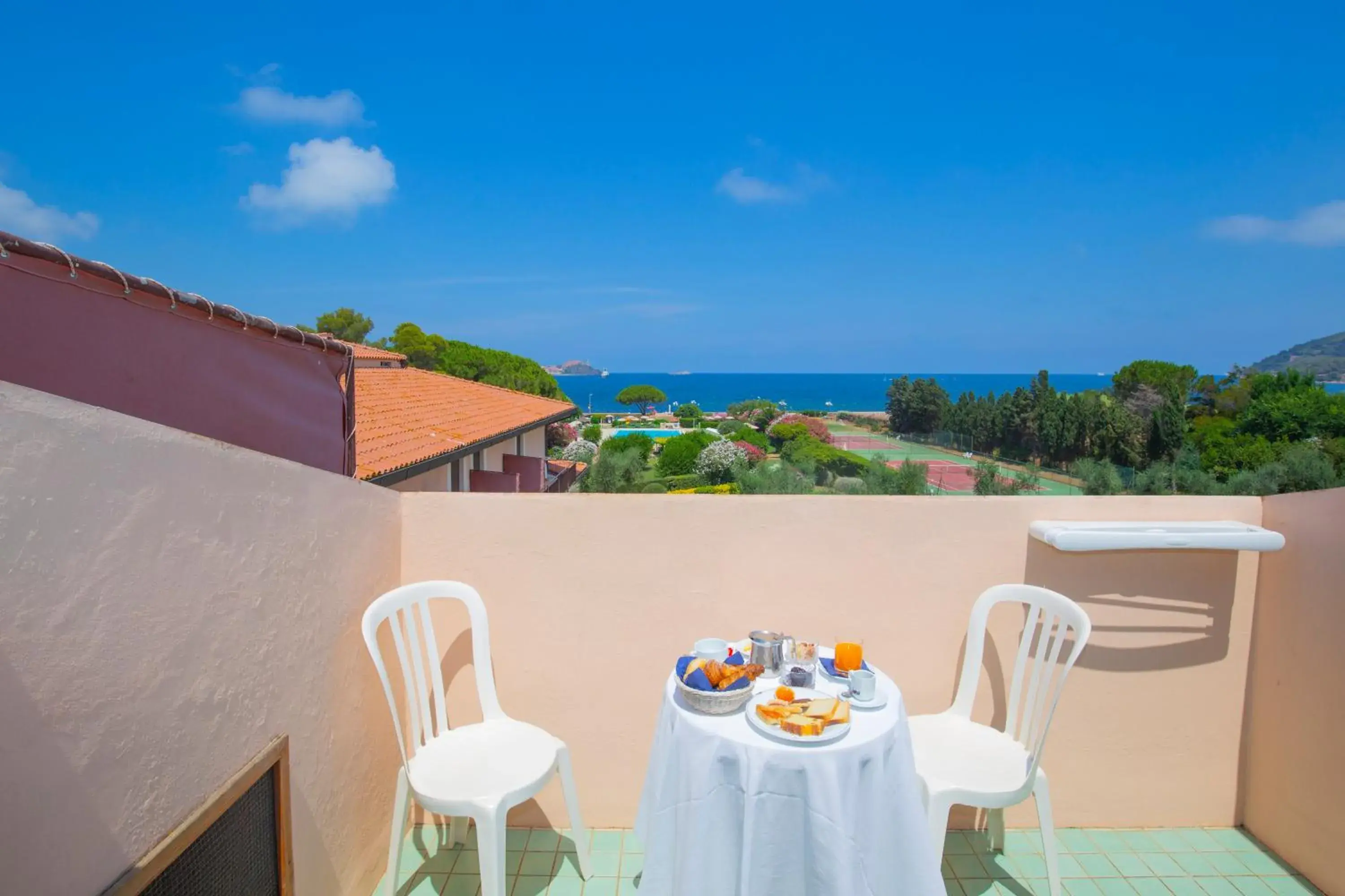 Balcony/Terrace in Hotel Fabricia