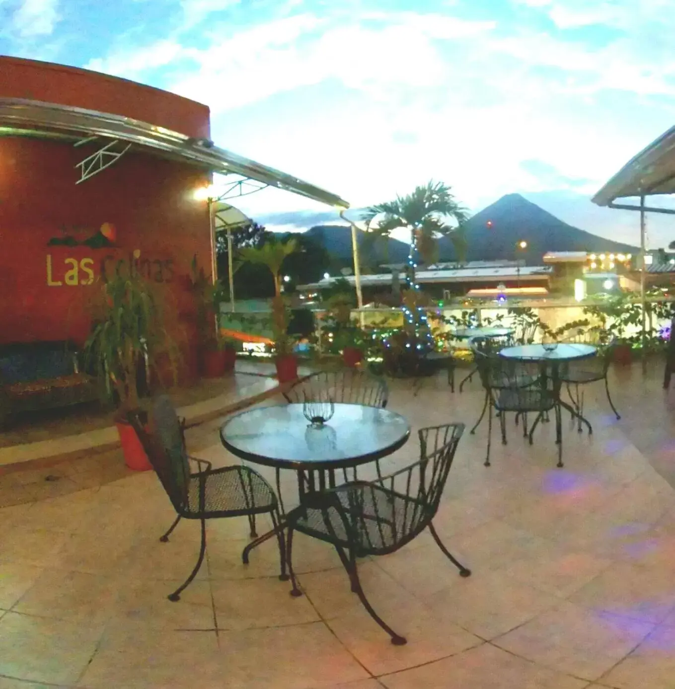 Patio in Hotel Las Colinas