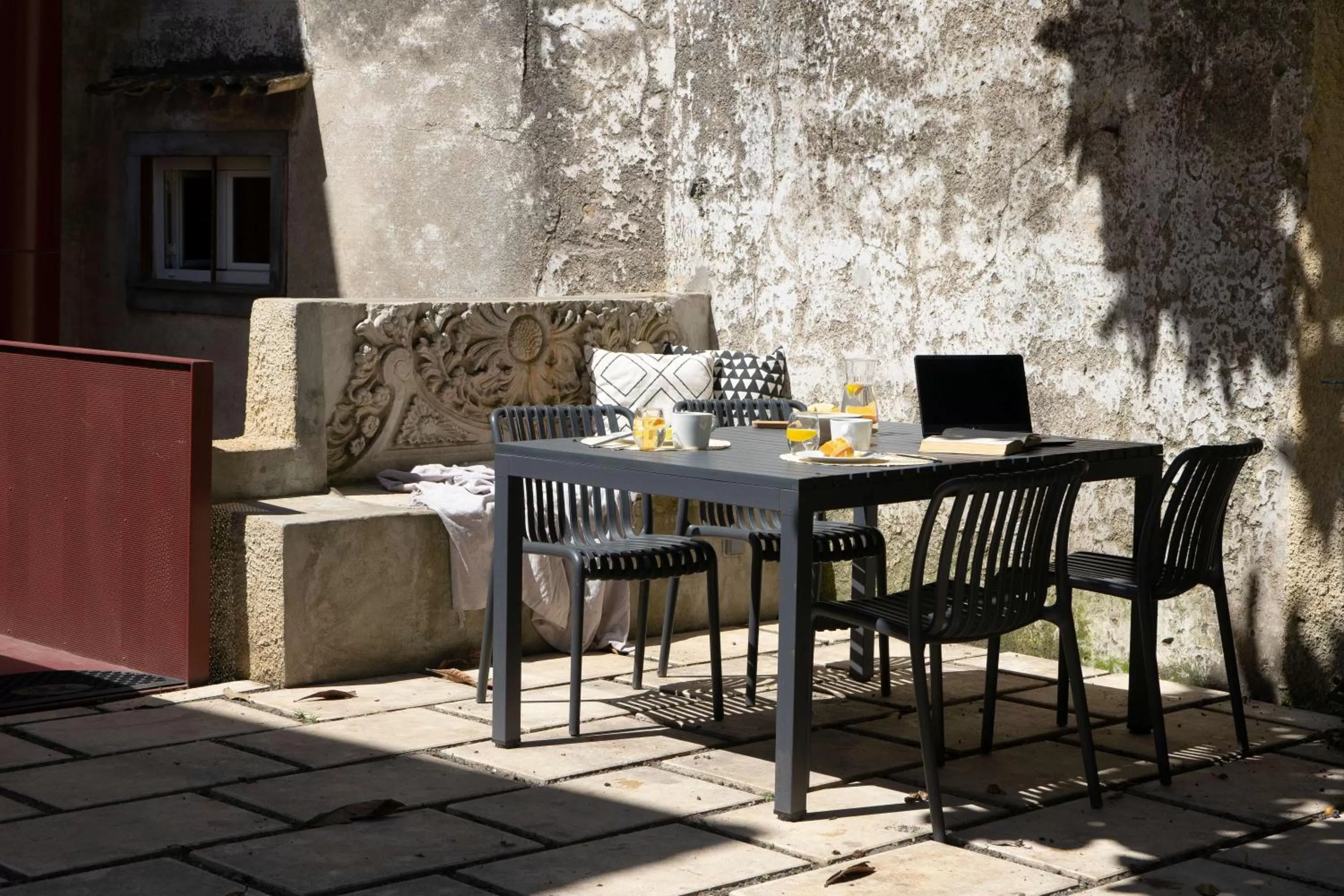 Toilet in Entre Ruas Apartments