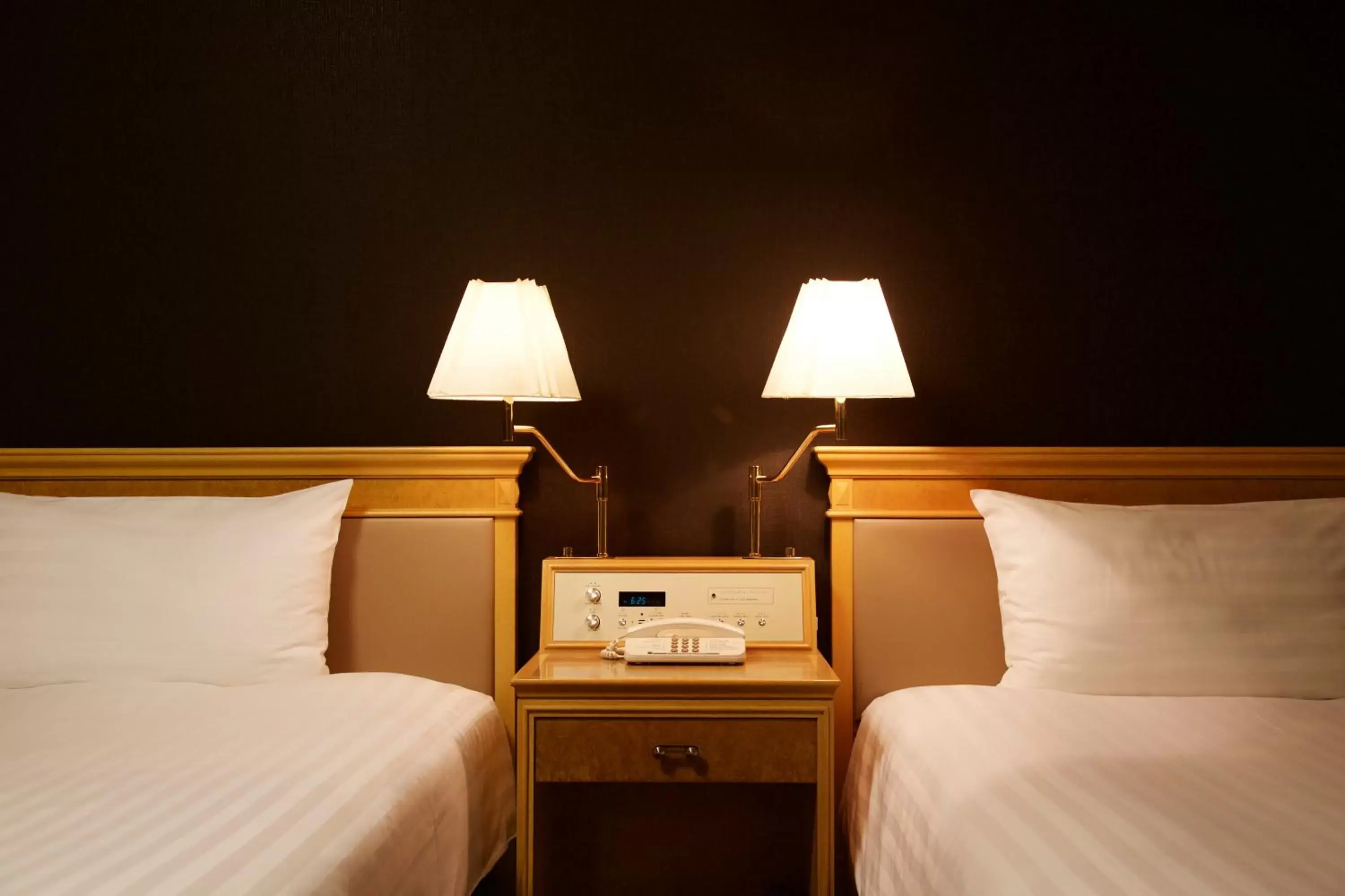 Decorative detail, Bed in Hotel Agora Regency Osaka Sakai