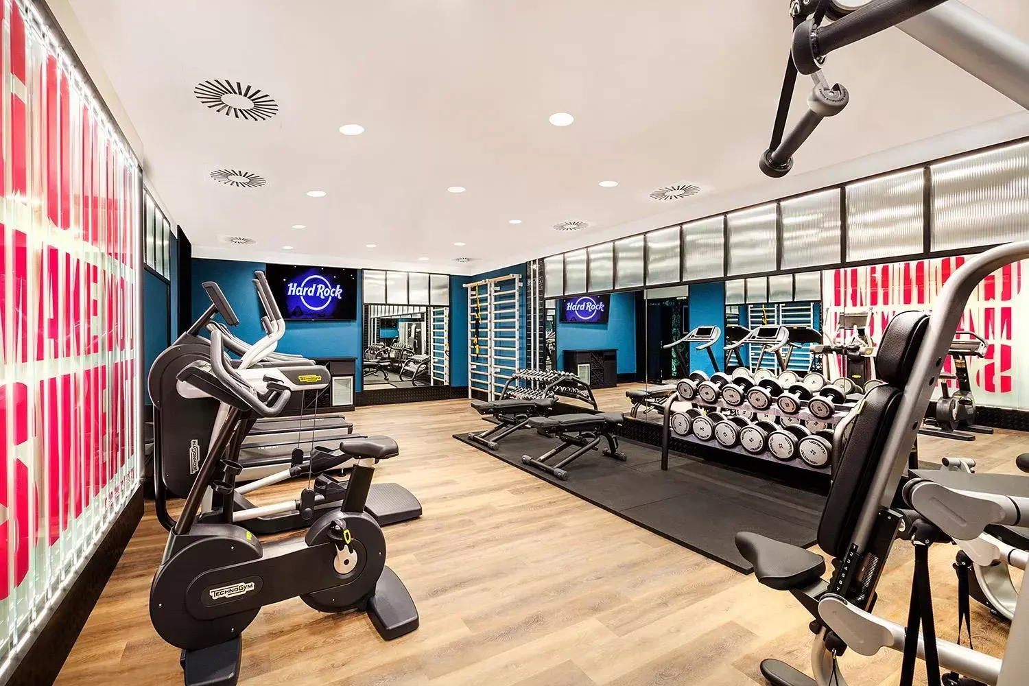 Fitness centre/facilities, Fitness Center/Facilities in Hard Rock Hotel Budapest