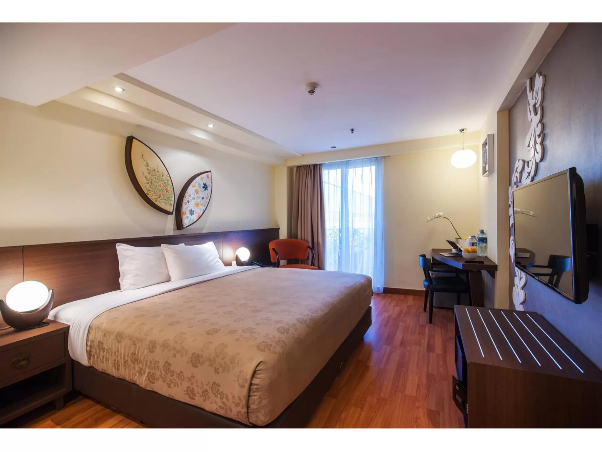 Bedroom, Bed in Atanaya Kuta Bali