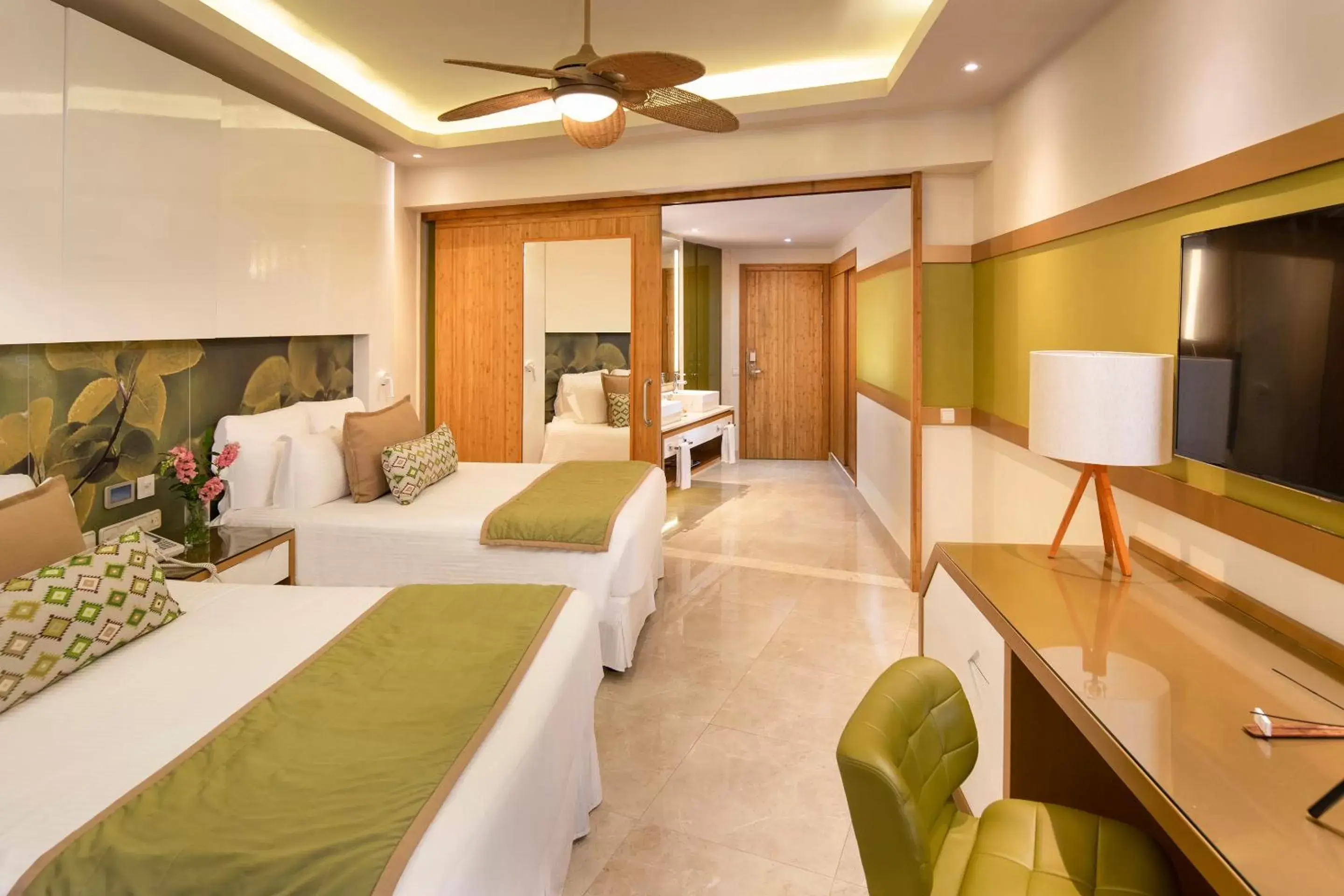 Bedroom, Seating Area in Dreams Onyx Resort & Spa - All Inclusive