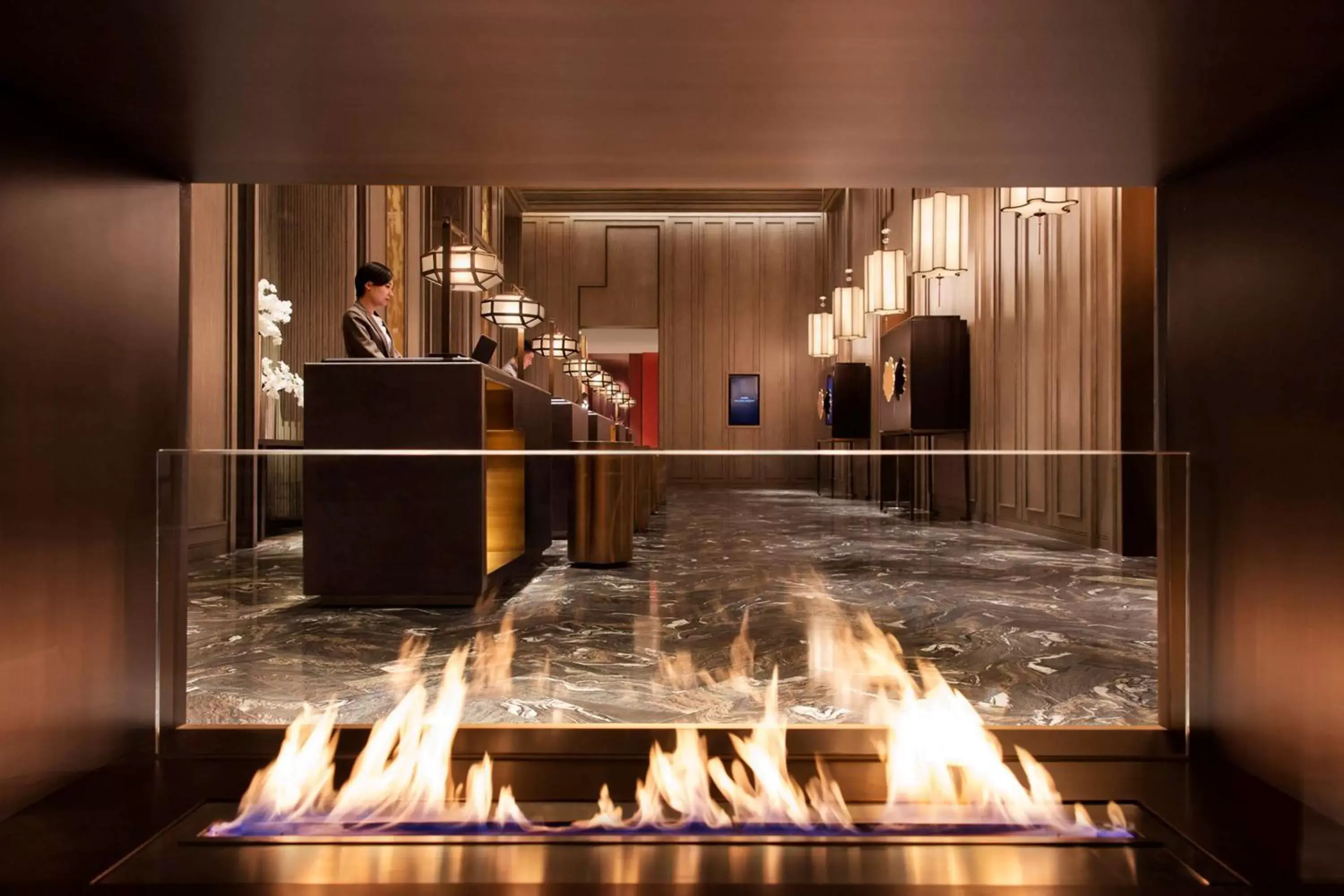 Lobby or reception in Park Hyatt Hangzhou