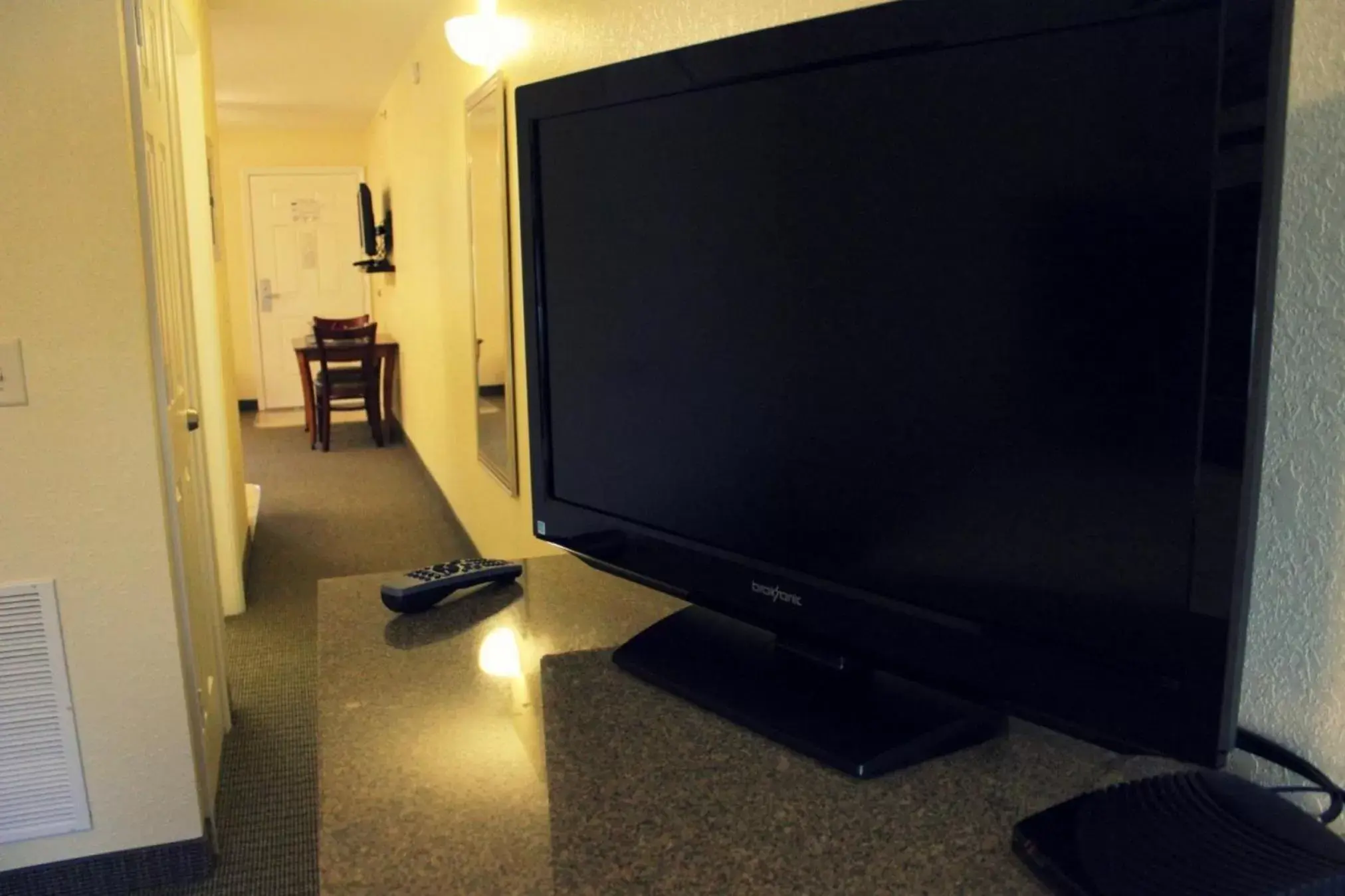 TV and multimedia, TV/Entertainment Center in Affordable Suites - Fayetteville/Fort Bragg