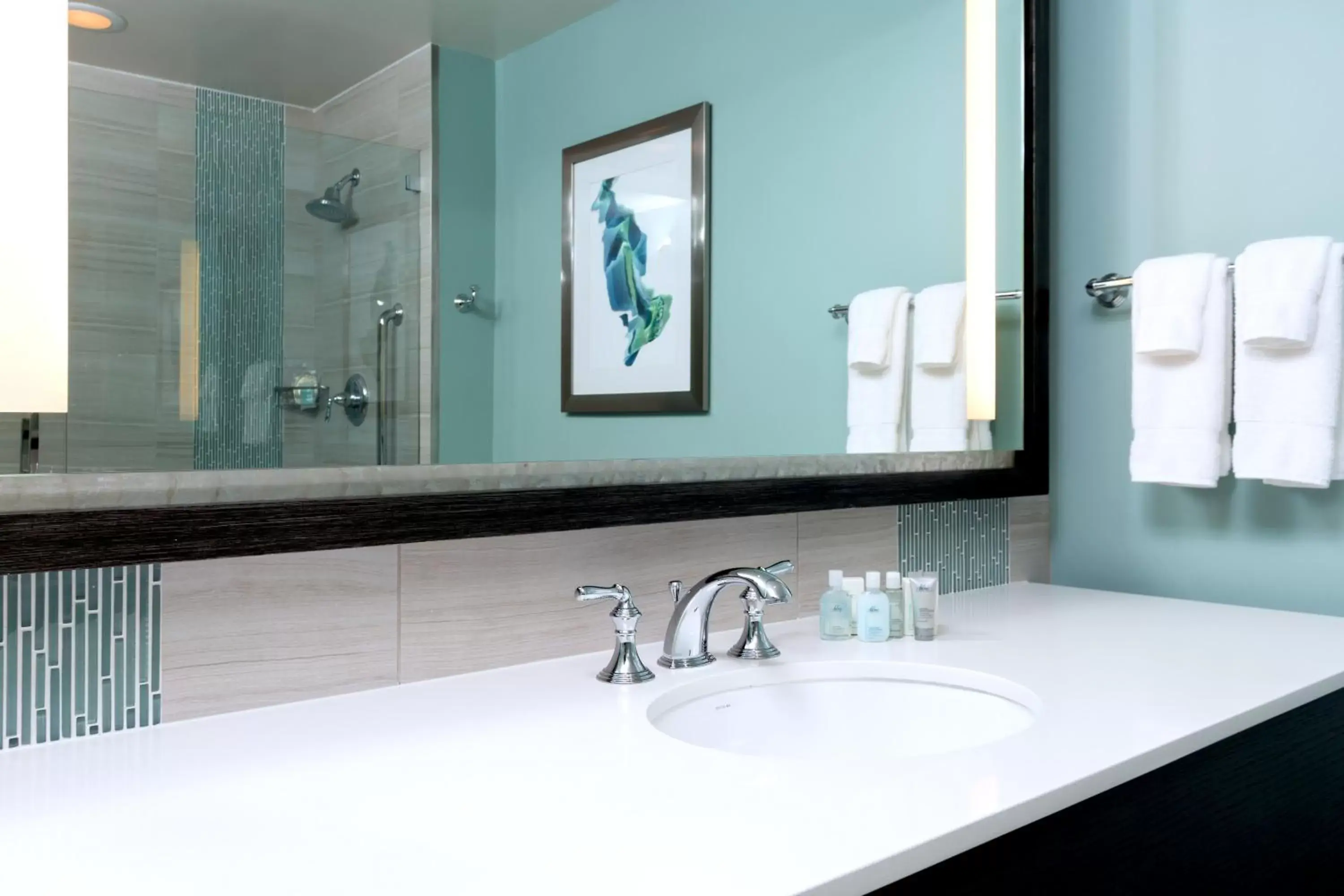 Bathroom in Wyndham Grand Jupiter at Harbourside Place