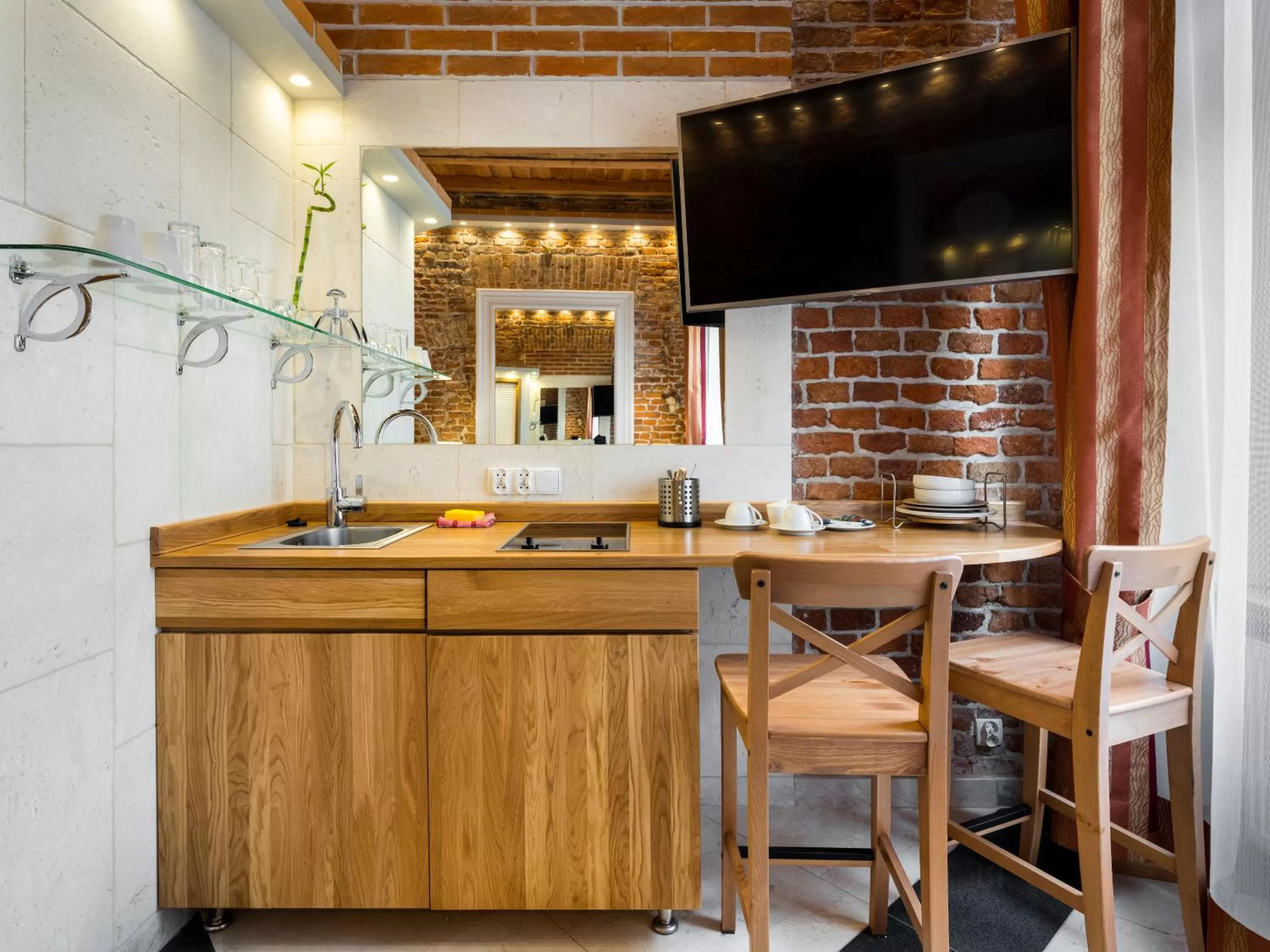 Coffee/tea facilities in Aparthotel Stare Miasto