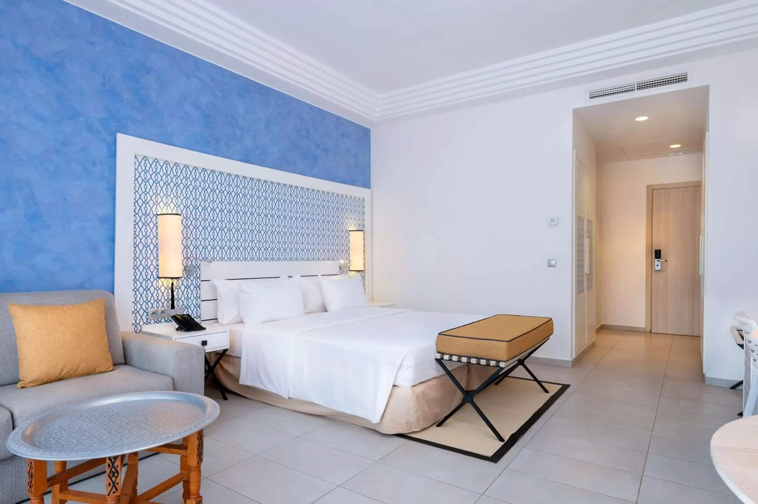Bedroom, Bed in Radisson Blu Resort, Saidia Garden