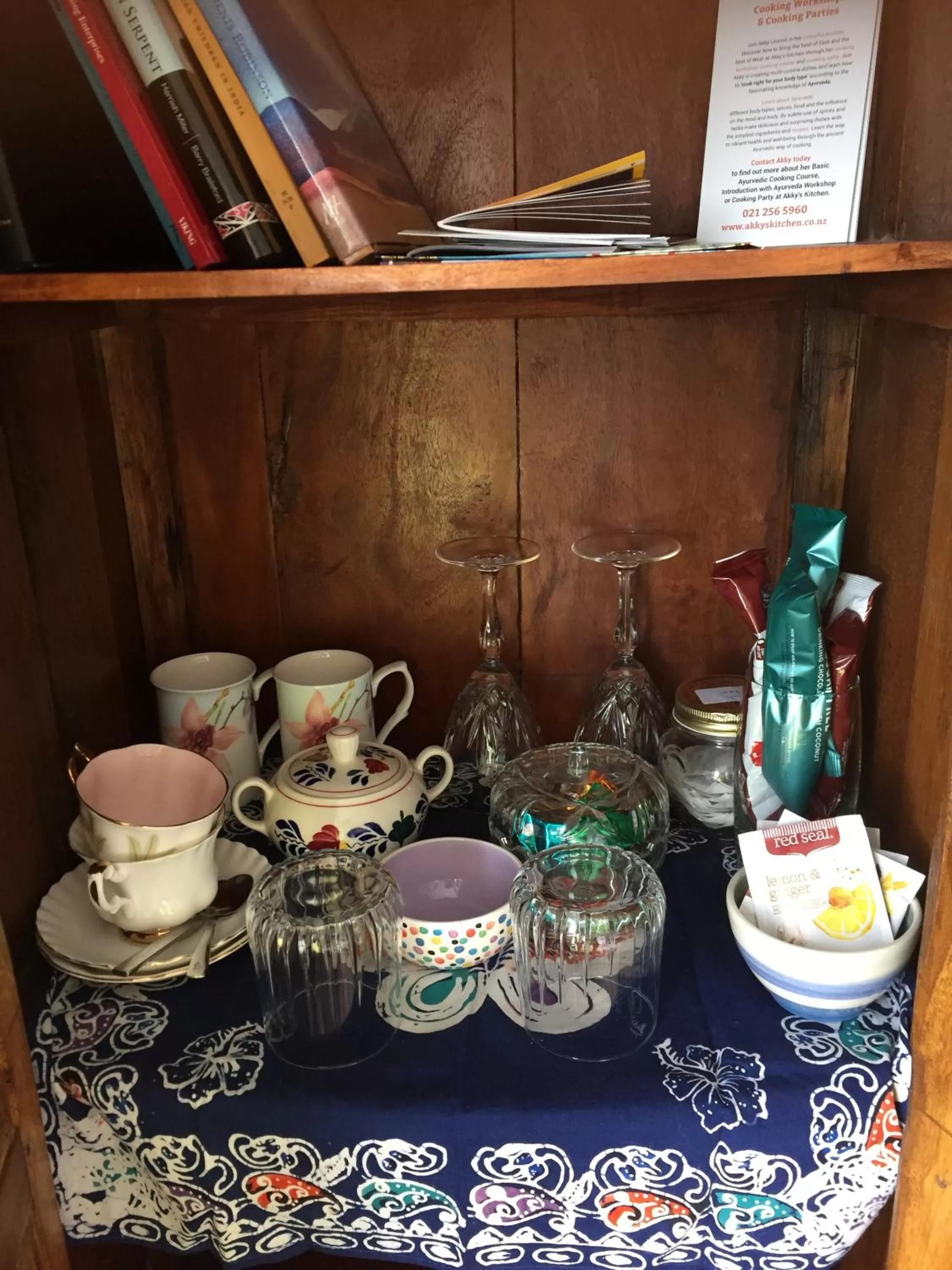 Coffee/tea facilities in Bali with a twist