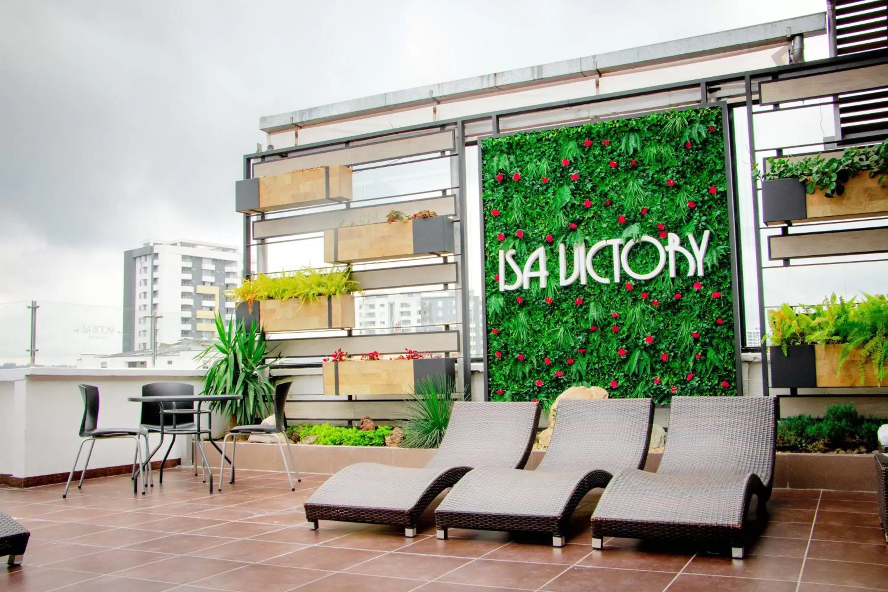 Balcony/Terrace in Isa Victory Hotel Boutique