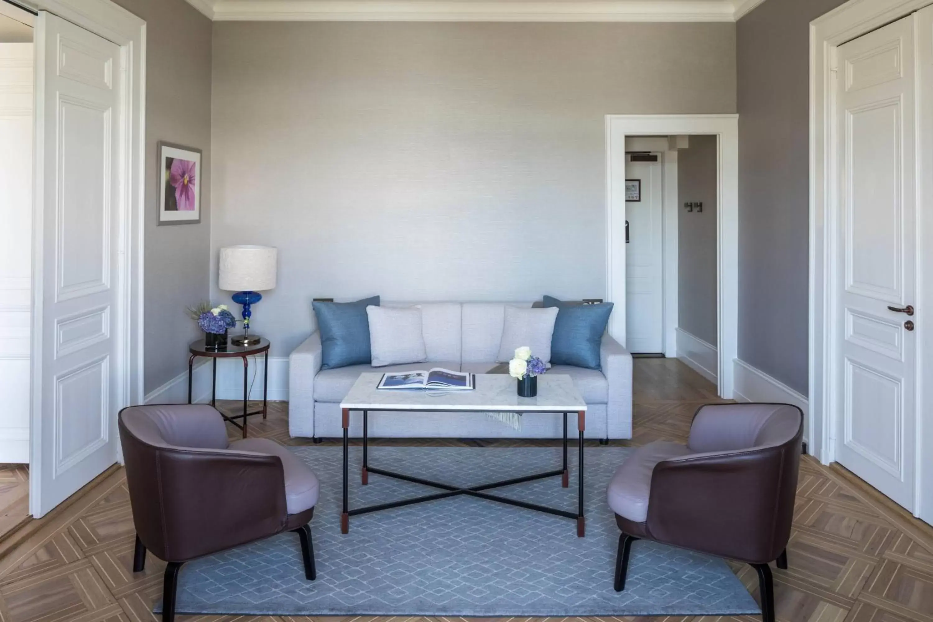 Photo of the whole room, Seating Area in The Ritz-Carlton Hotel de la Paix, Geneva