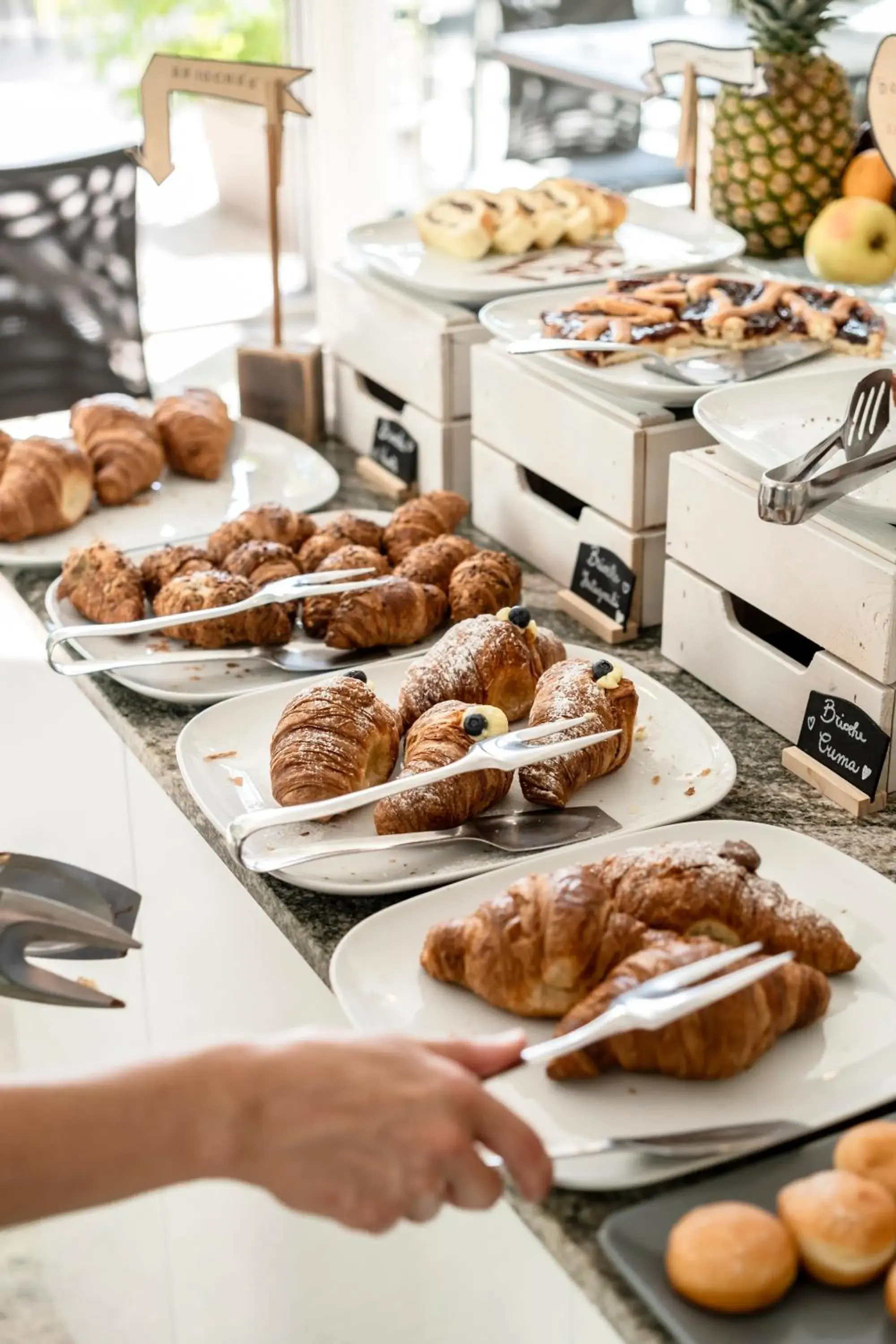 Breakfast in Hotel Cristallo