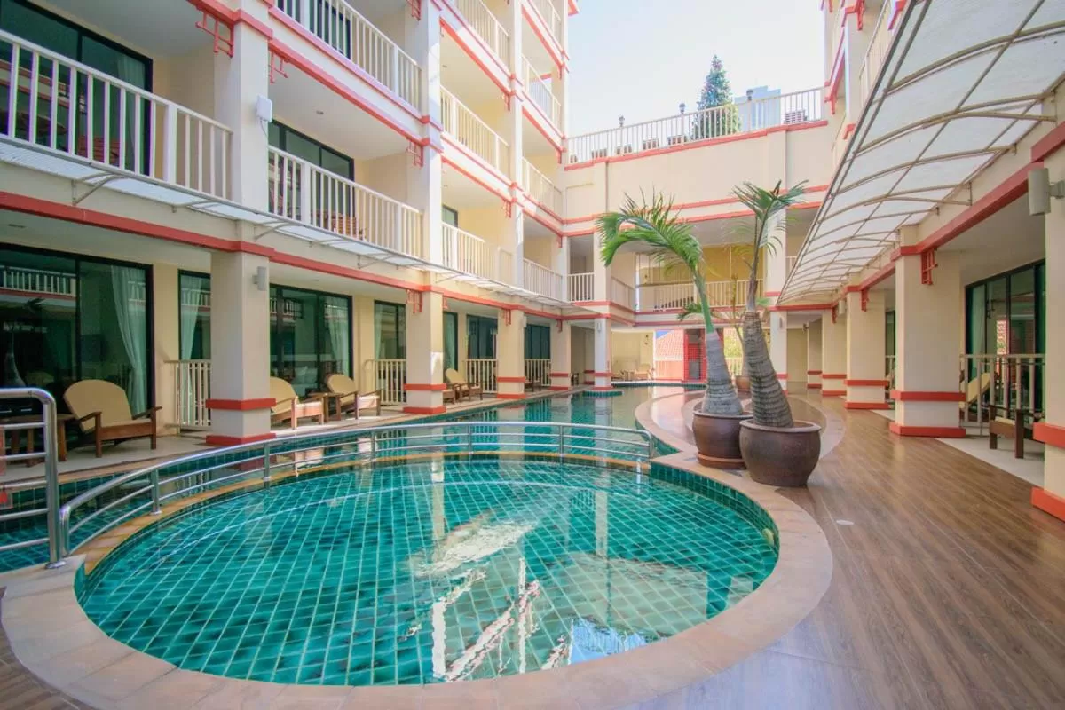 Swimming pool in Kiang Haad Beach Hua Hin