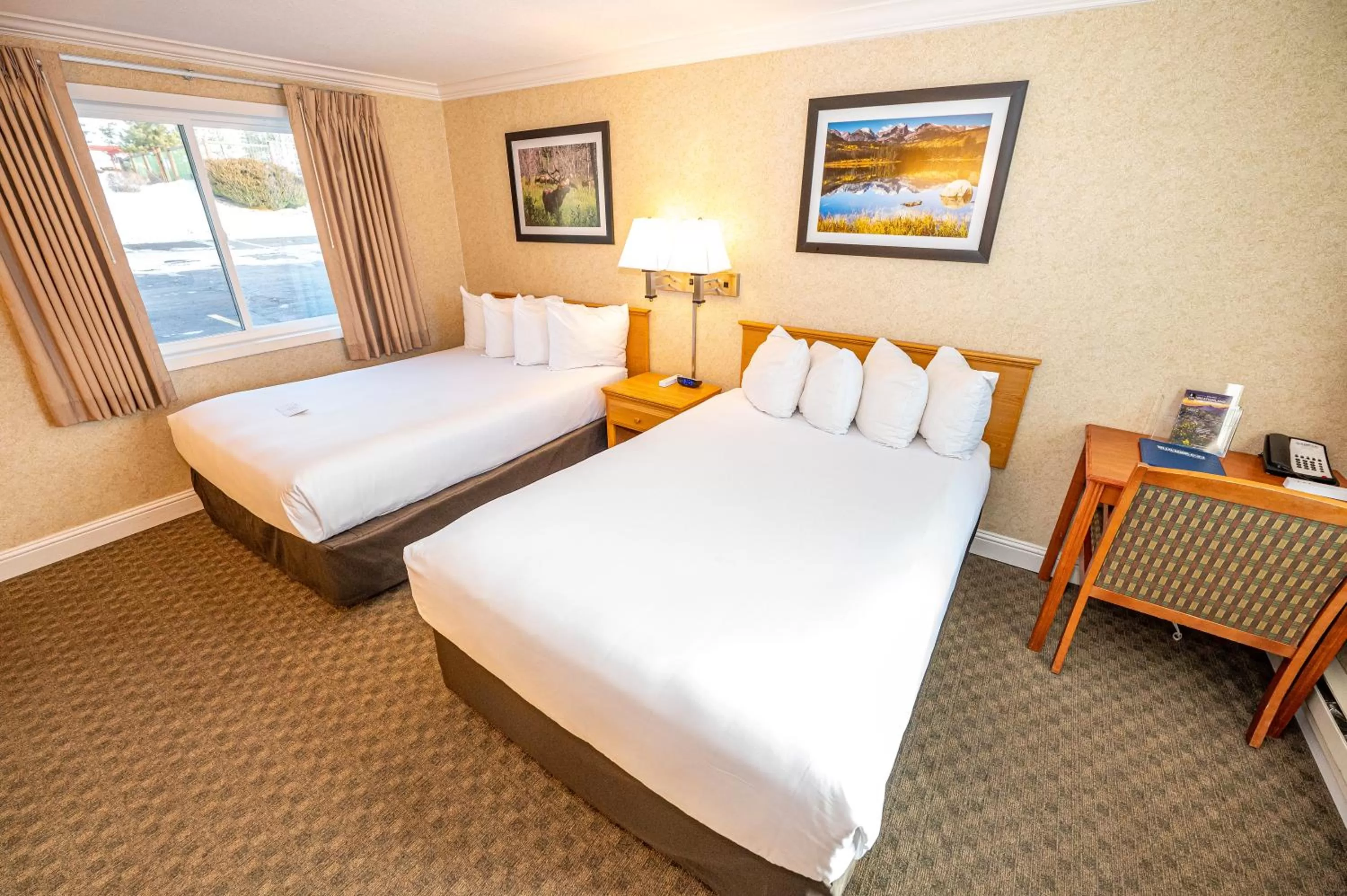 Bed in Blue Door Inn