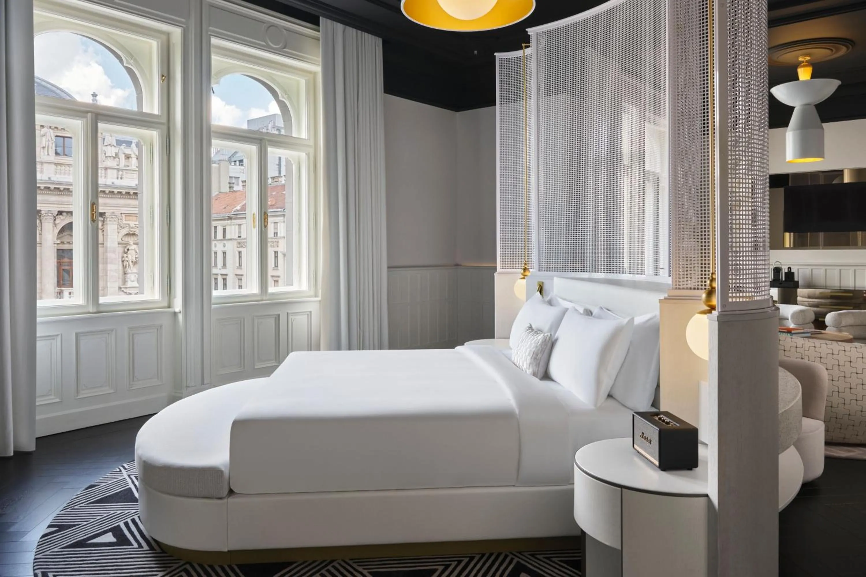 Photo of the whole room, Bed in W Budapest