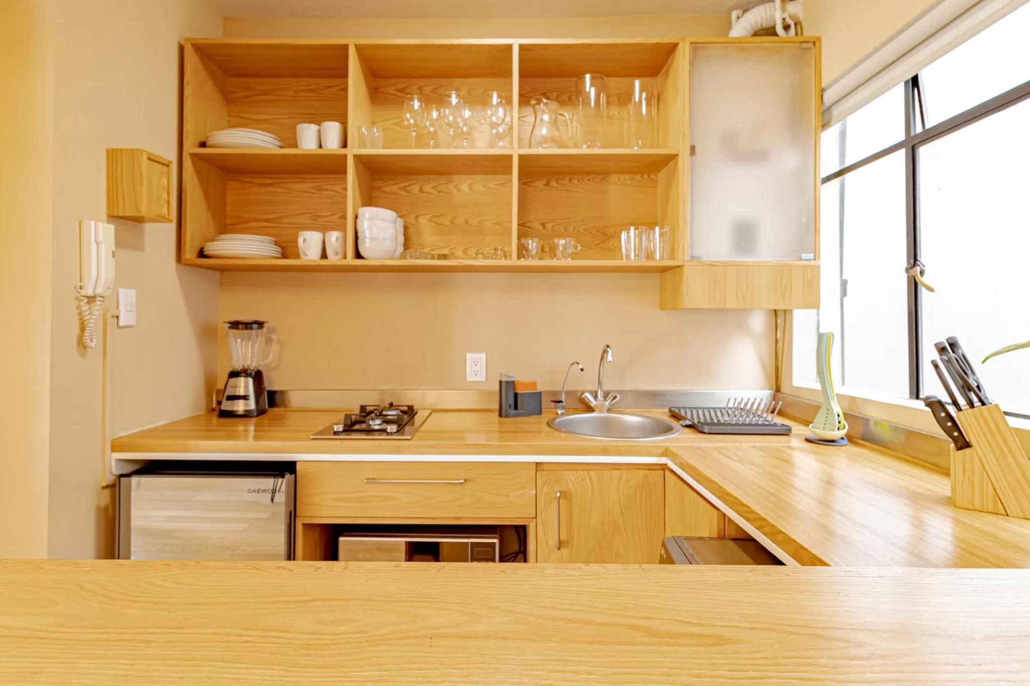 Kitchen or kitchenette in Mi Zona Lodging WTC