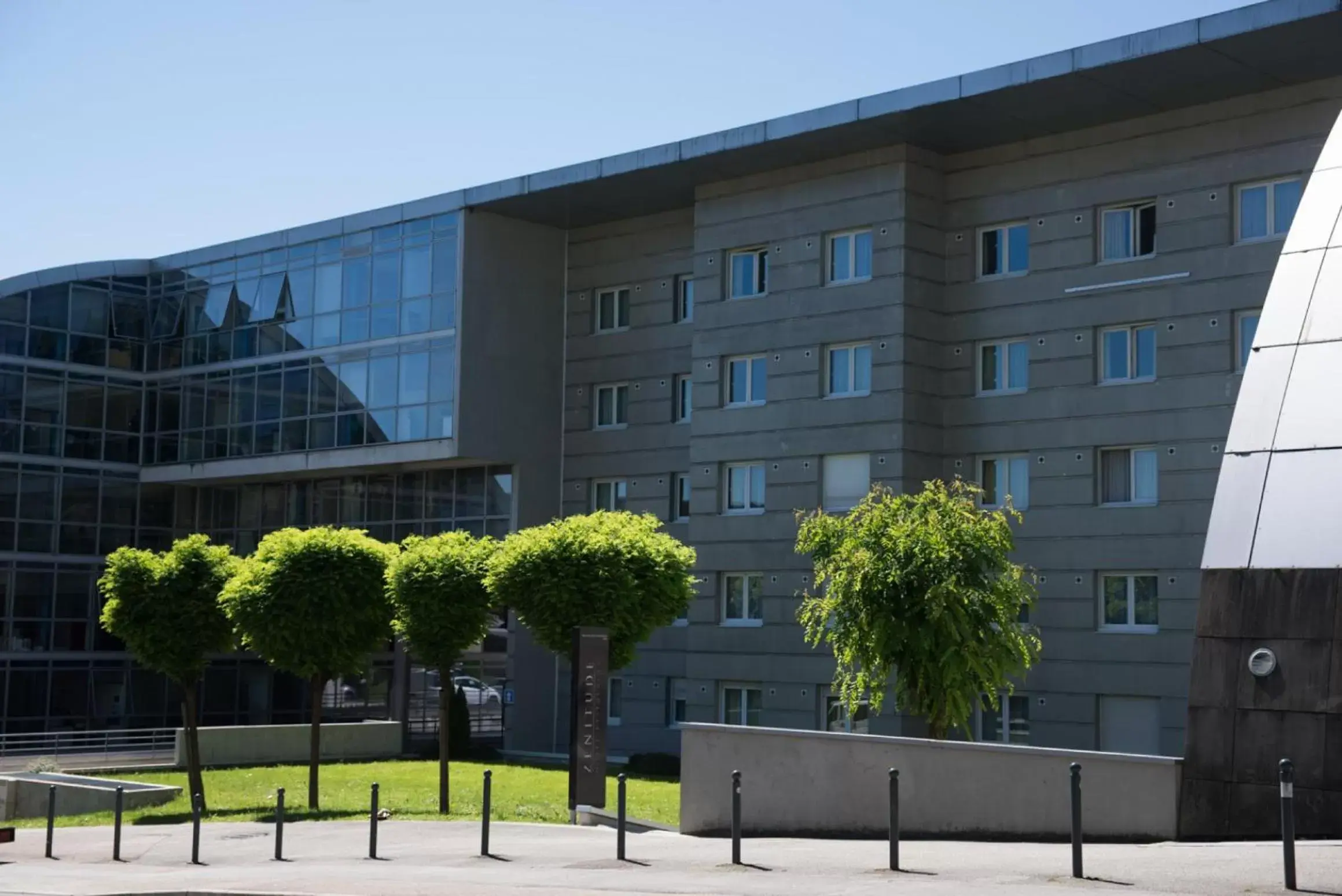 Property building in Comfort Aparthotel Besancon La City Property building in Comfort Aparthotel Besancon La City