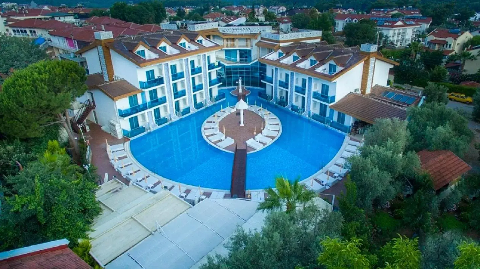 Swimming pool, Bird's-eye View in Ocean Blue High Class Hotel & SPA