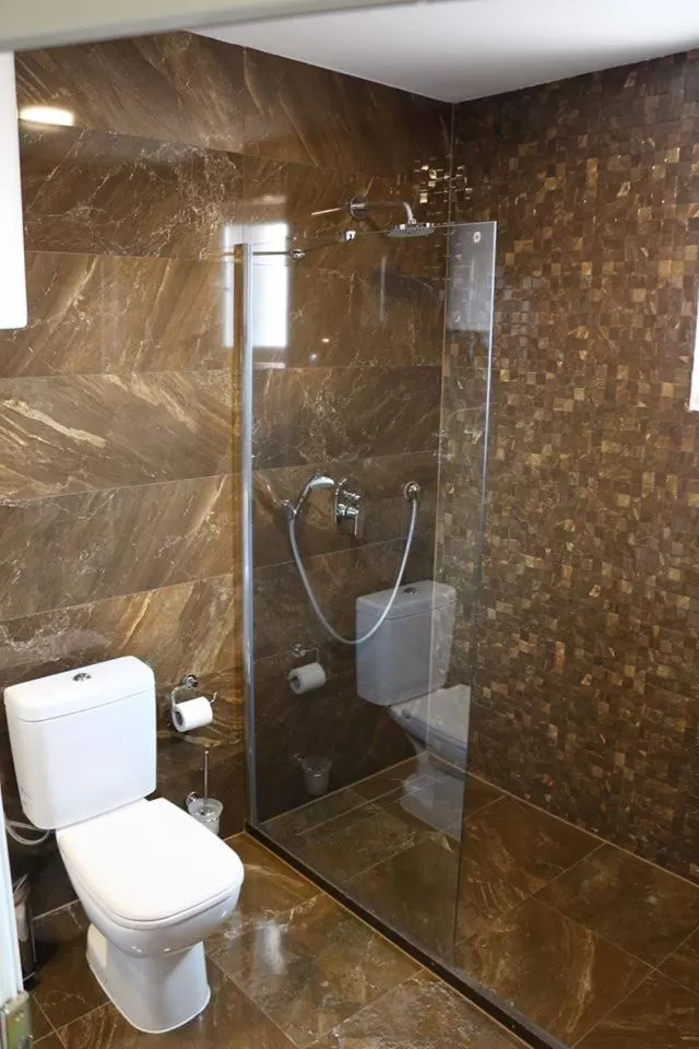 Toilet in Hotel Begolli