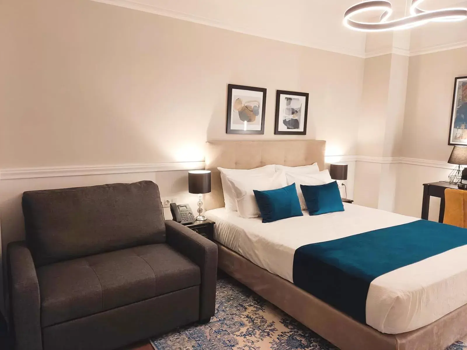 Bed in Classic Hotel by Athens Prime Hotels