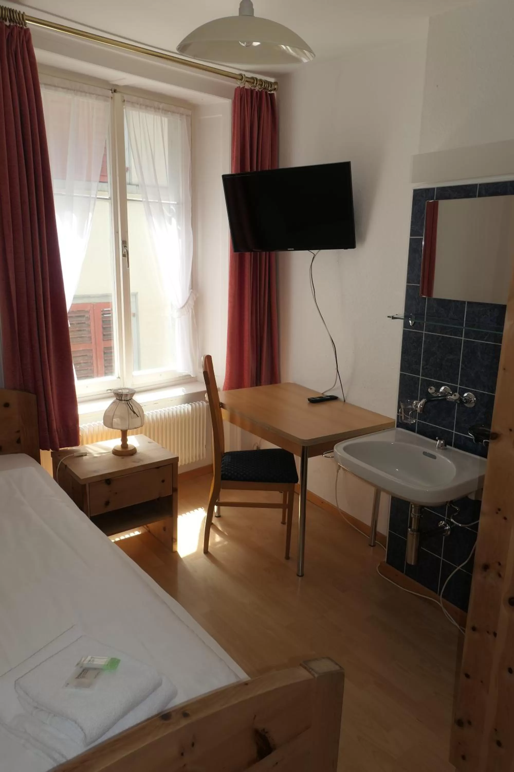 Bedroom, Bed in Hotel Franziskaner