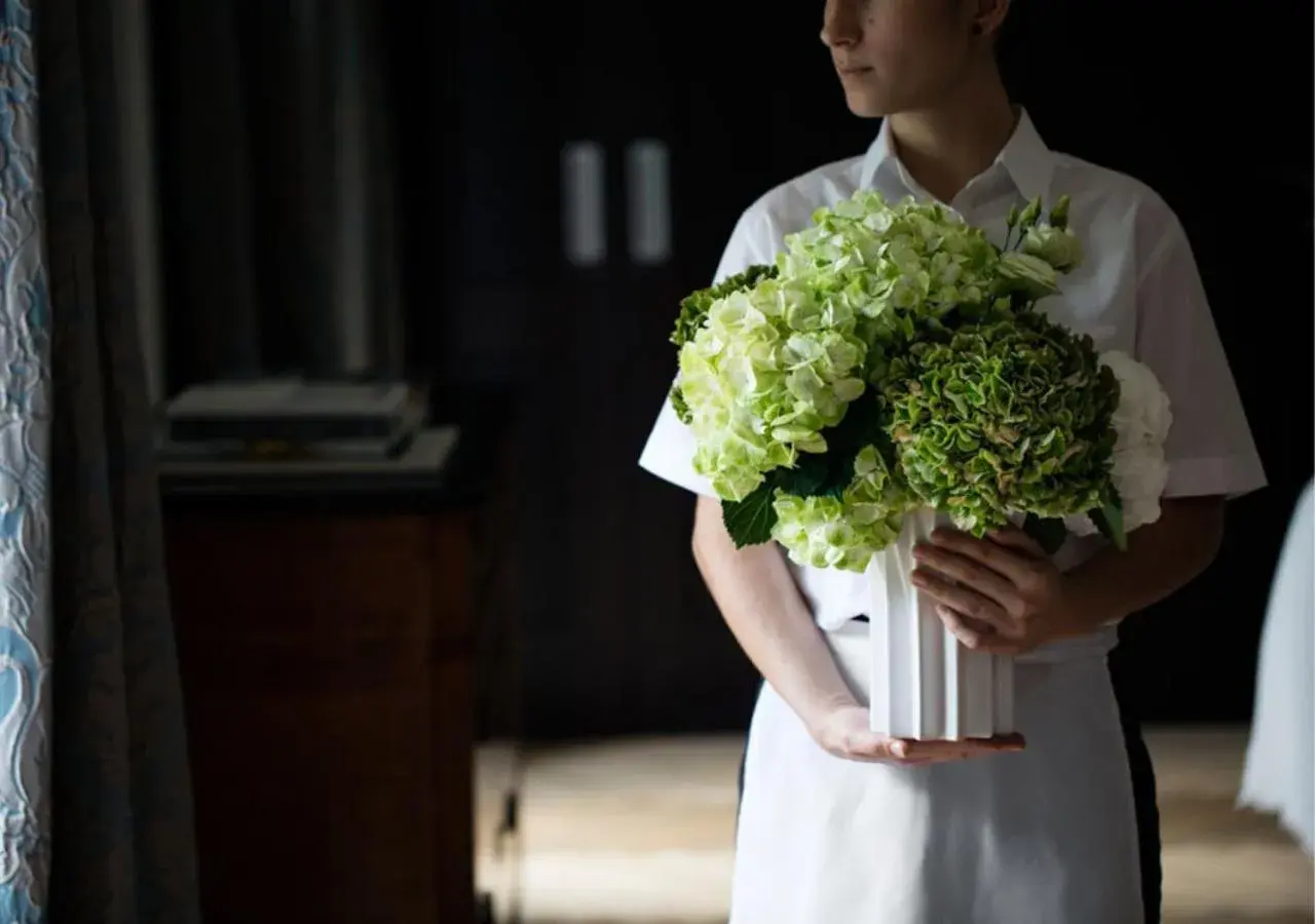 Decorative detail, Staff in Castello del Sole Beach Resort&SPA