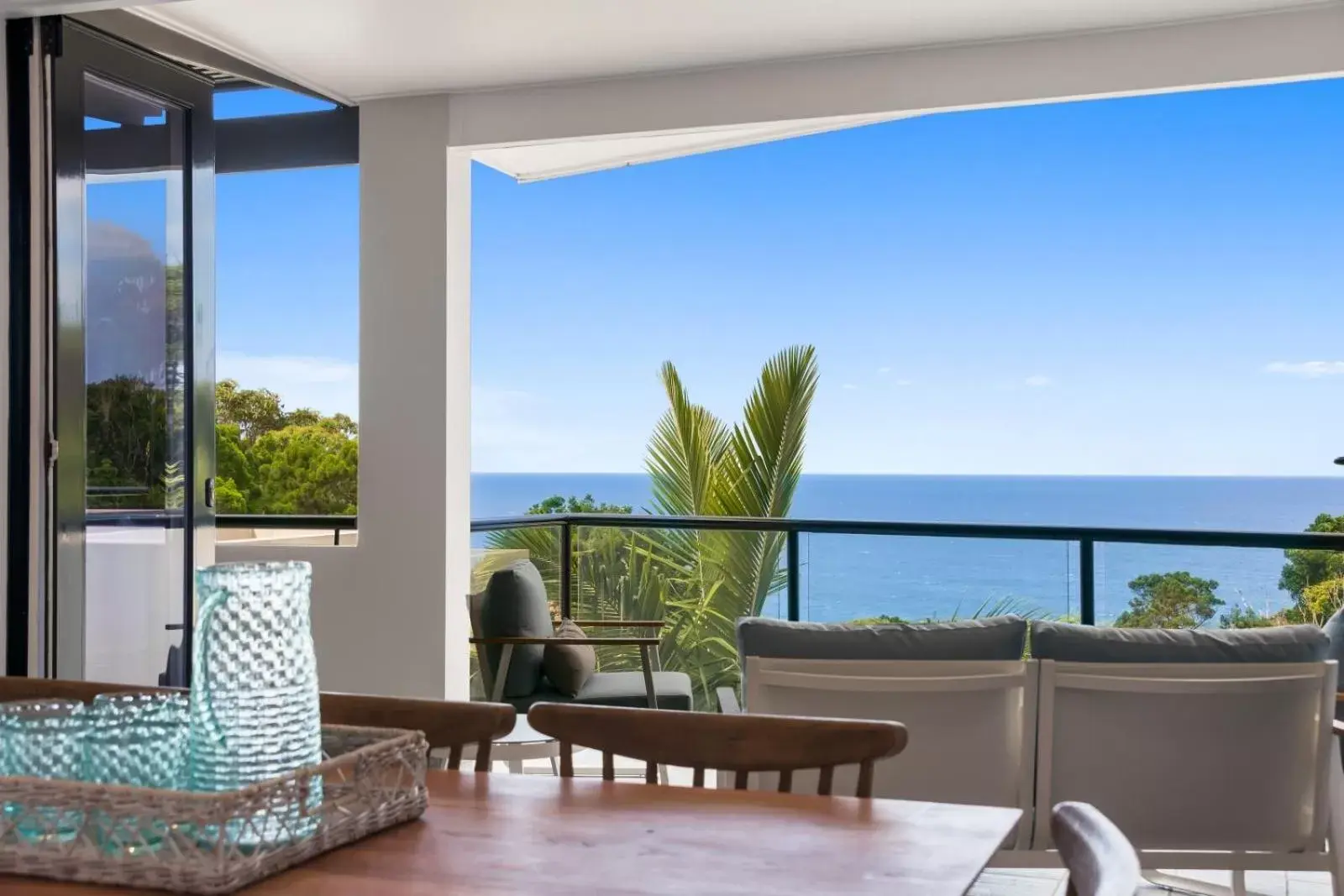 Balcony/Terrace, Sea View in Papillon Coolum