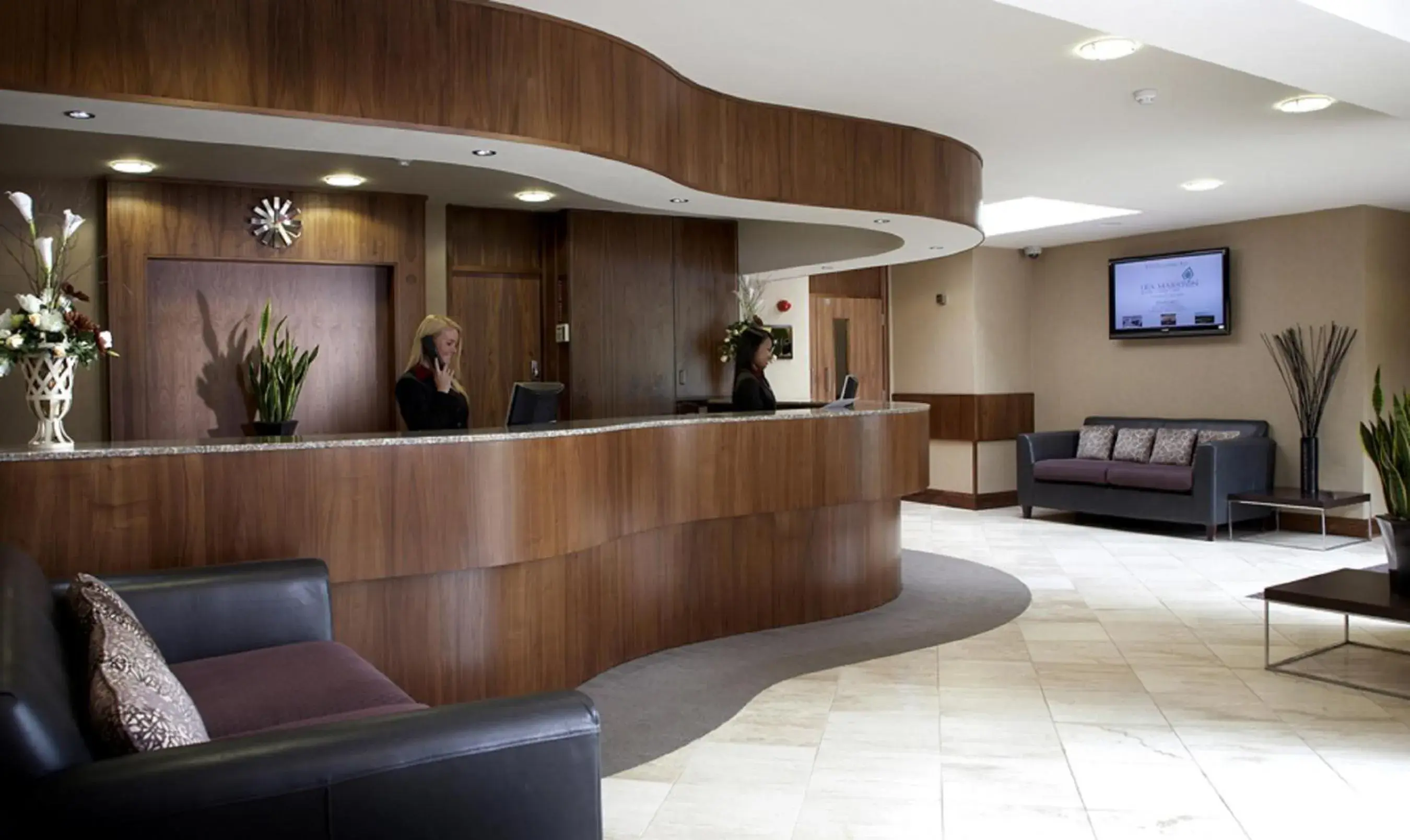 Lobby or reception, Lobby/Reception in Lea Marston Hotel