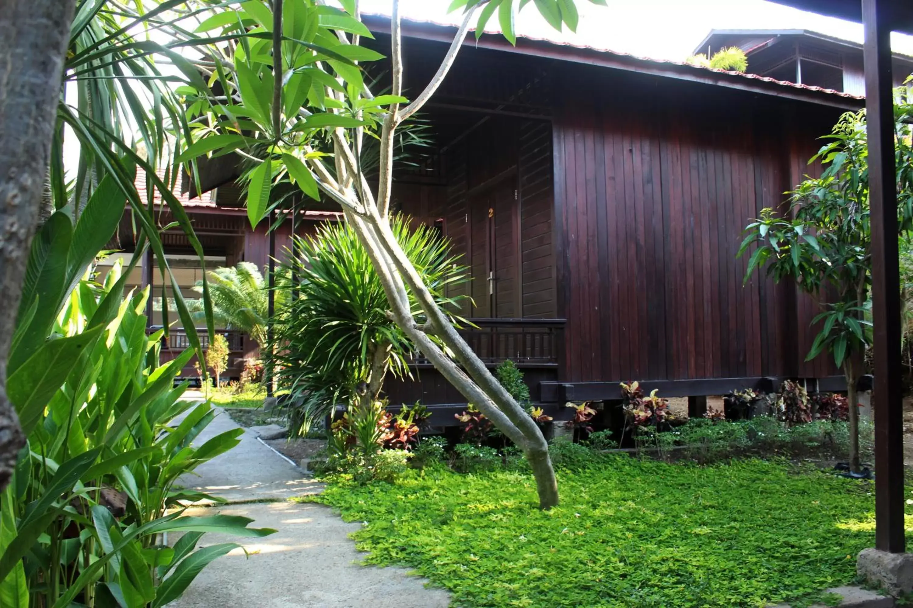 Garden, Property Building in Exotic Komodo Hotel