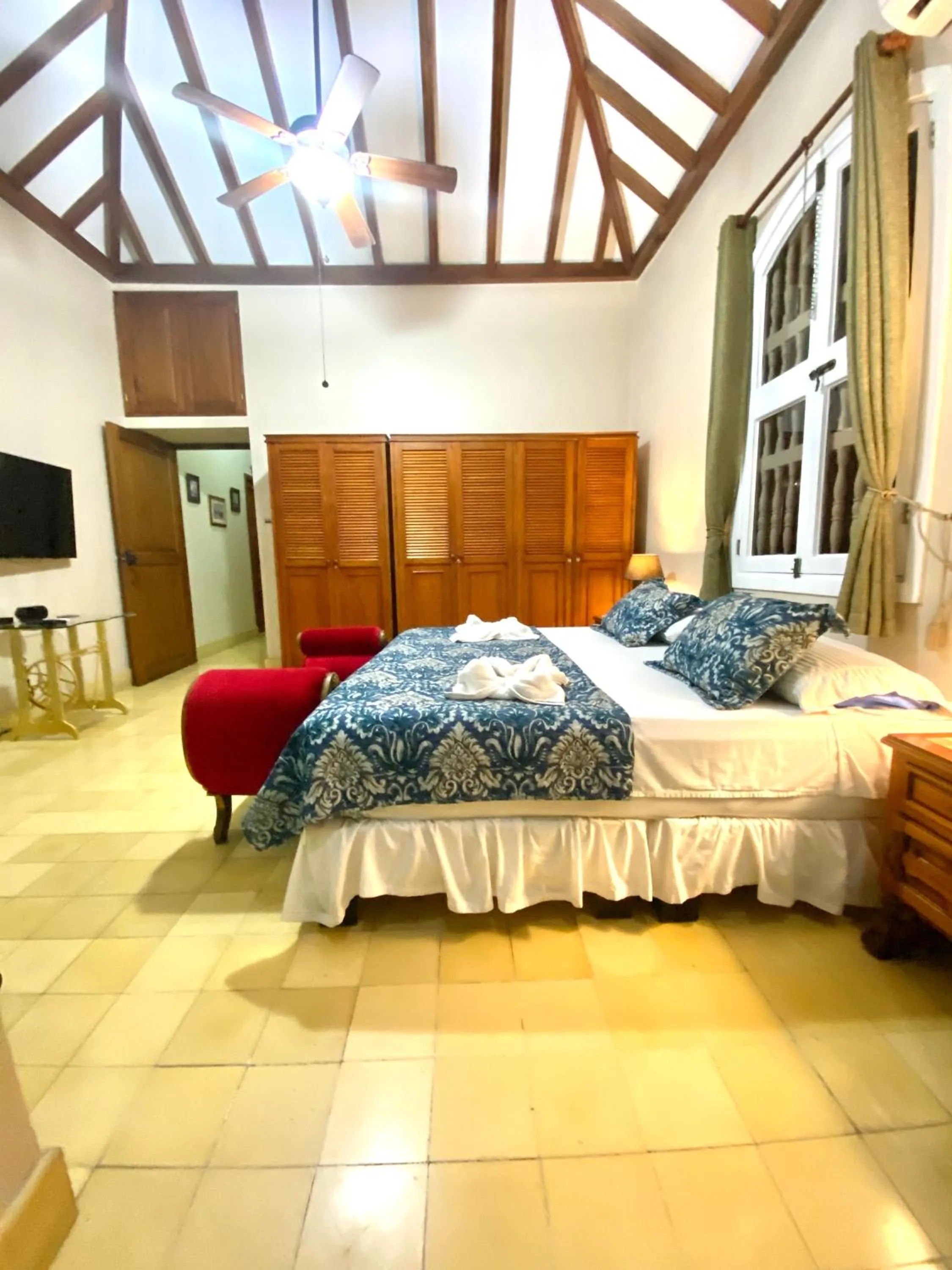 Bedroom in Hotel Boutique Castillo Ines Maria