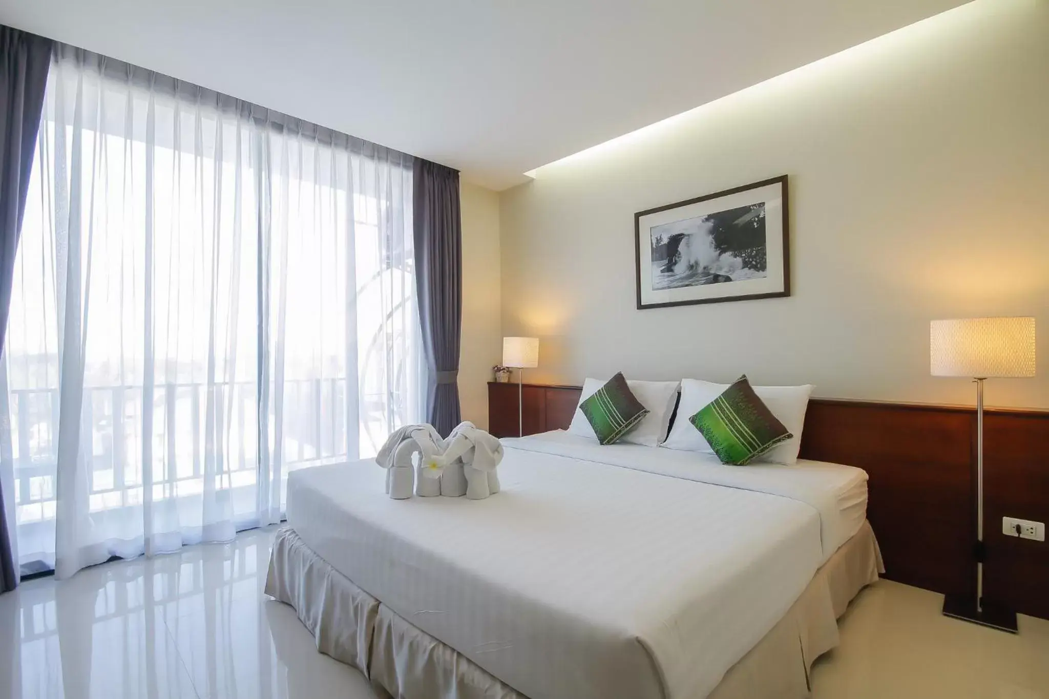 Bedroom, Bed in Baan Nilrath Hotel - SHA Extra Plus