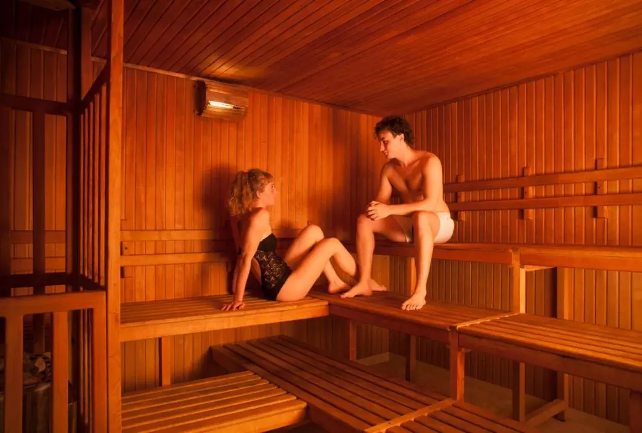 Sauna in Hotel Terme Marine Leopoldo Ii
