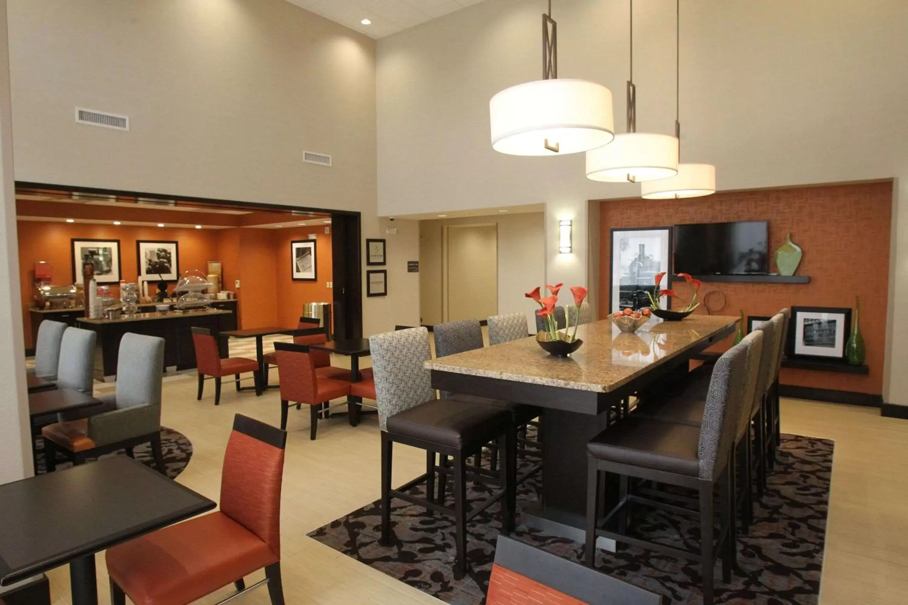 Lobby or reception, Restaurant/Places to Eat in Hampton Inn & Suites Seneca-Clemson Area