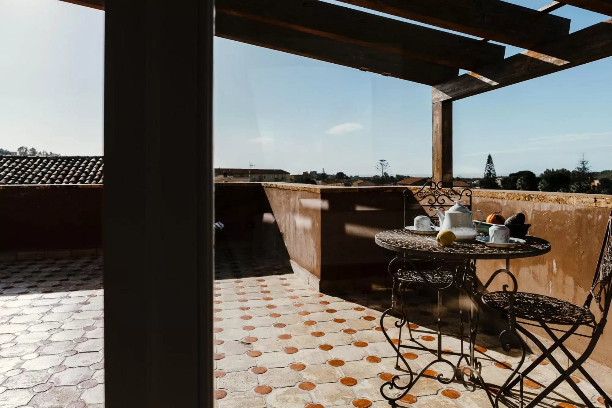 Balcony/Terrace in La pagliera