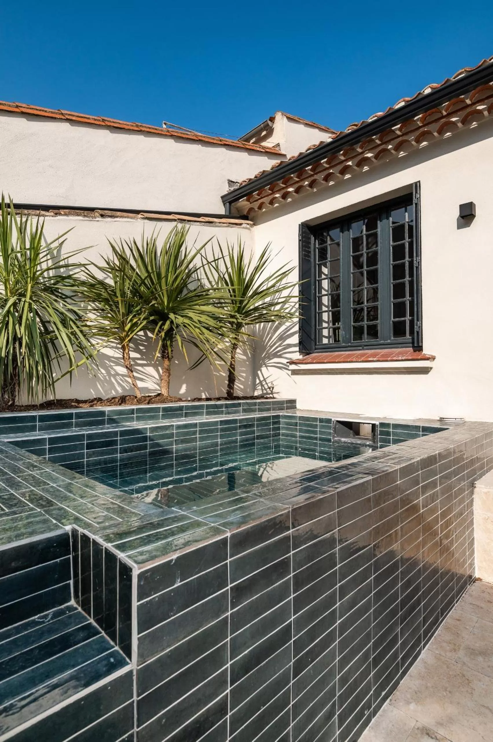 Pool view in La Maison de Jean by Maison Bacou