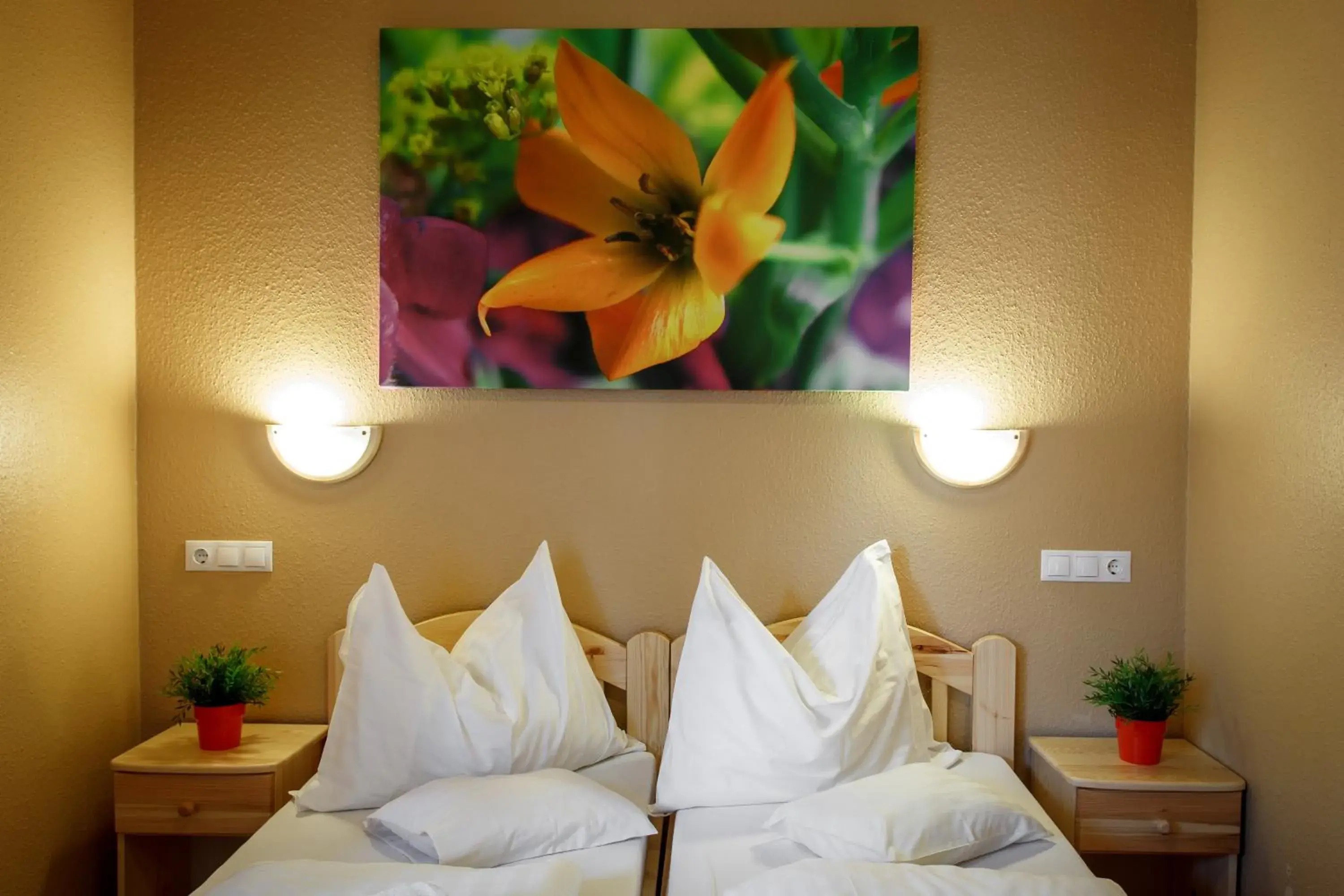 Bed in Hotel Karin Bed in Hotel Karin