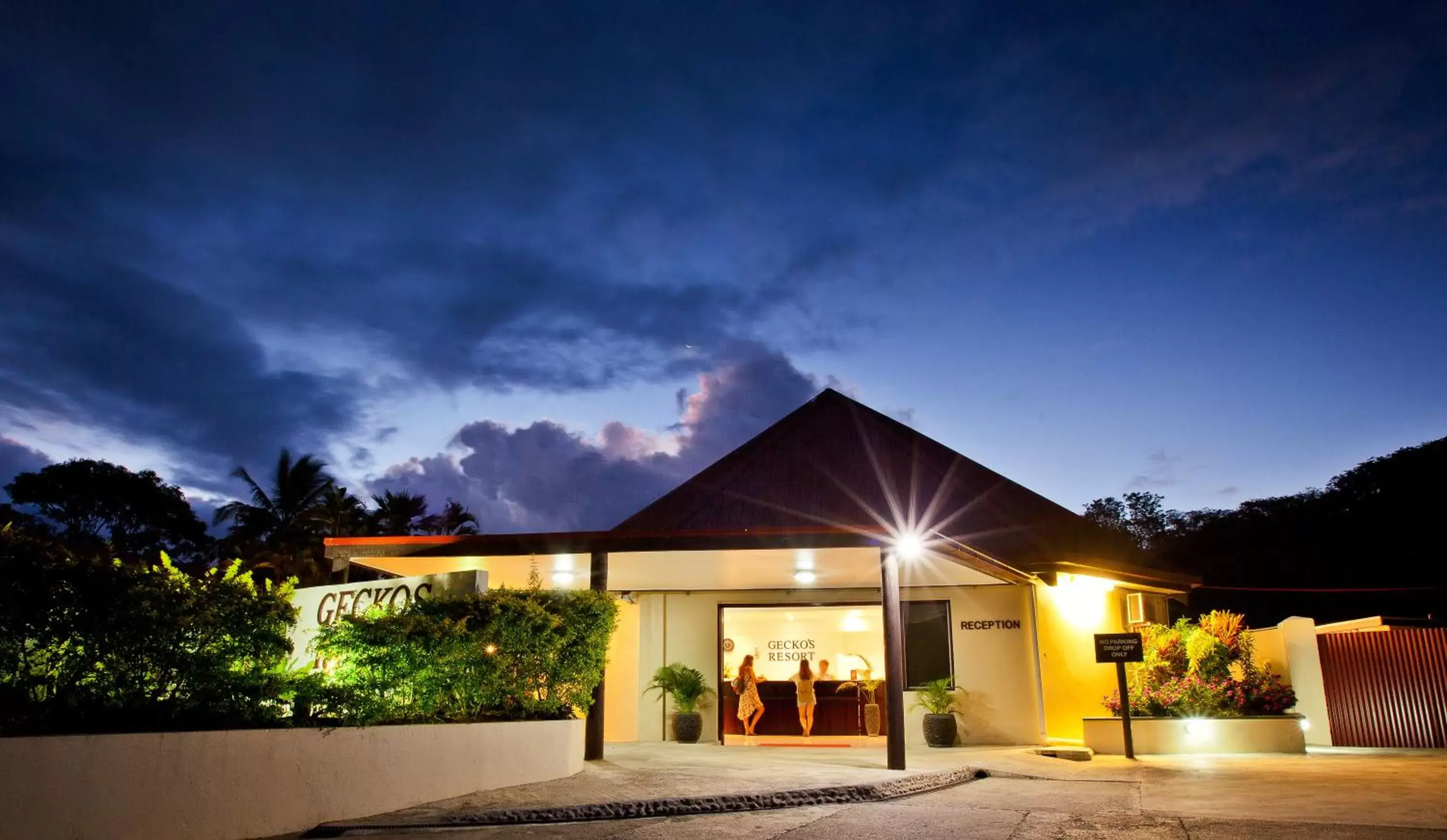 Facade/entrance, Property Building in Gecko's Resort