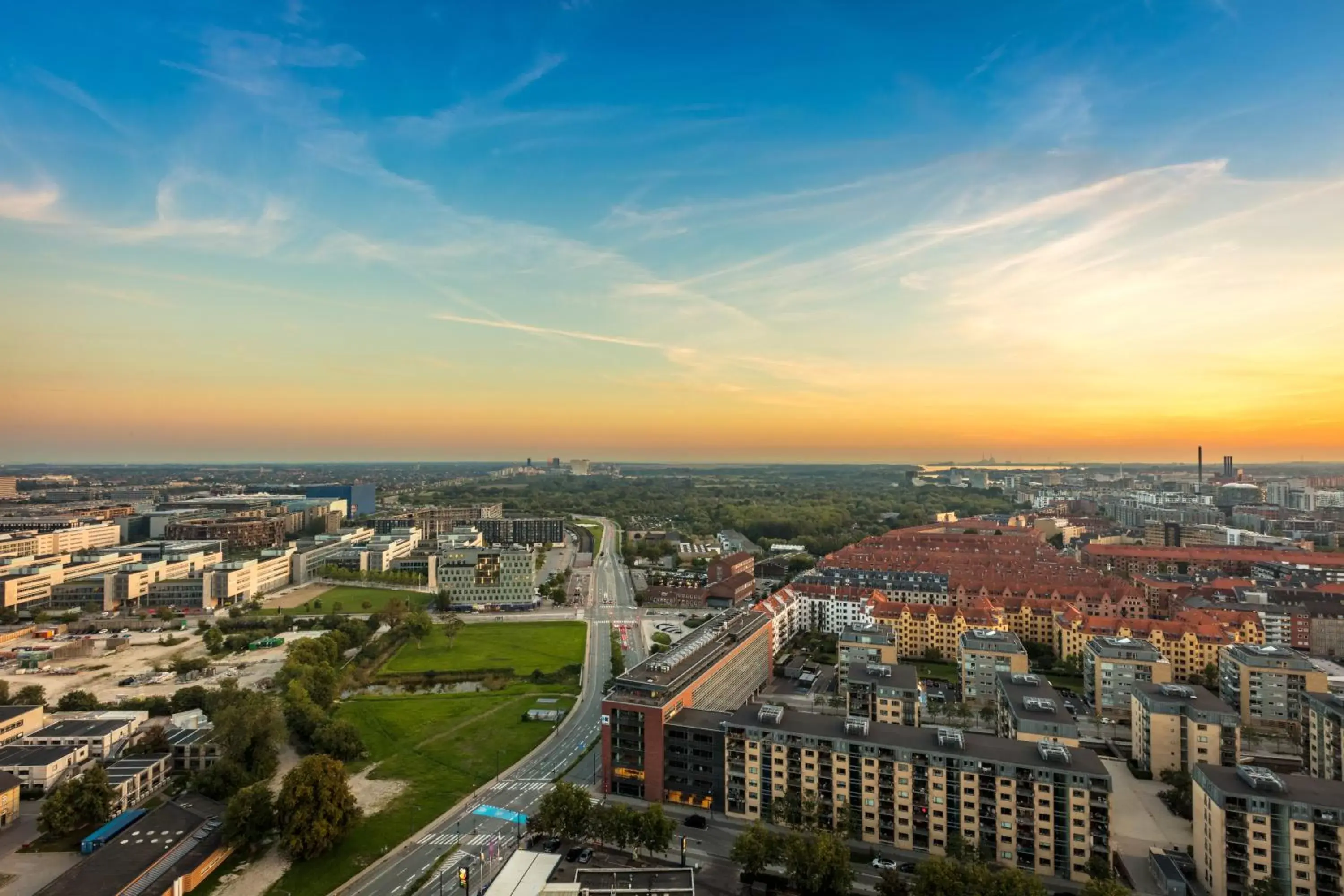 Bird's-eye View in Radisson Blu Scandinavia Hotel, Copenhagen