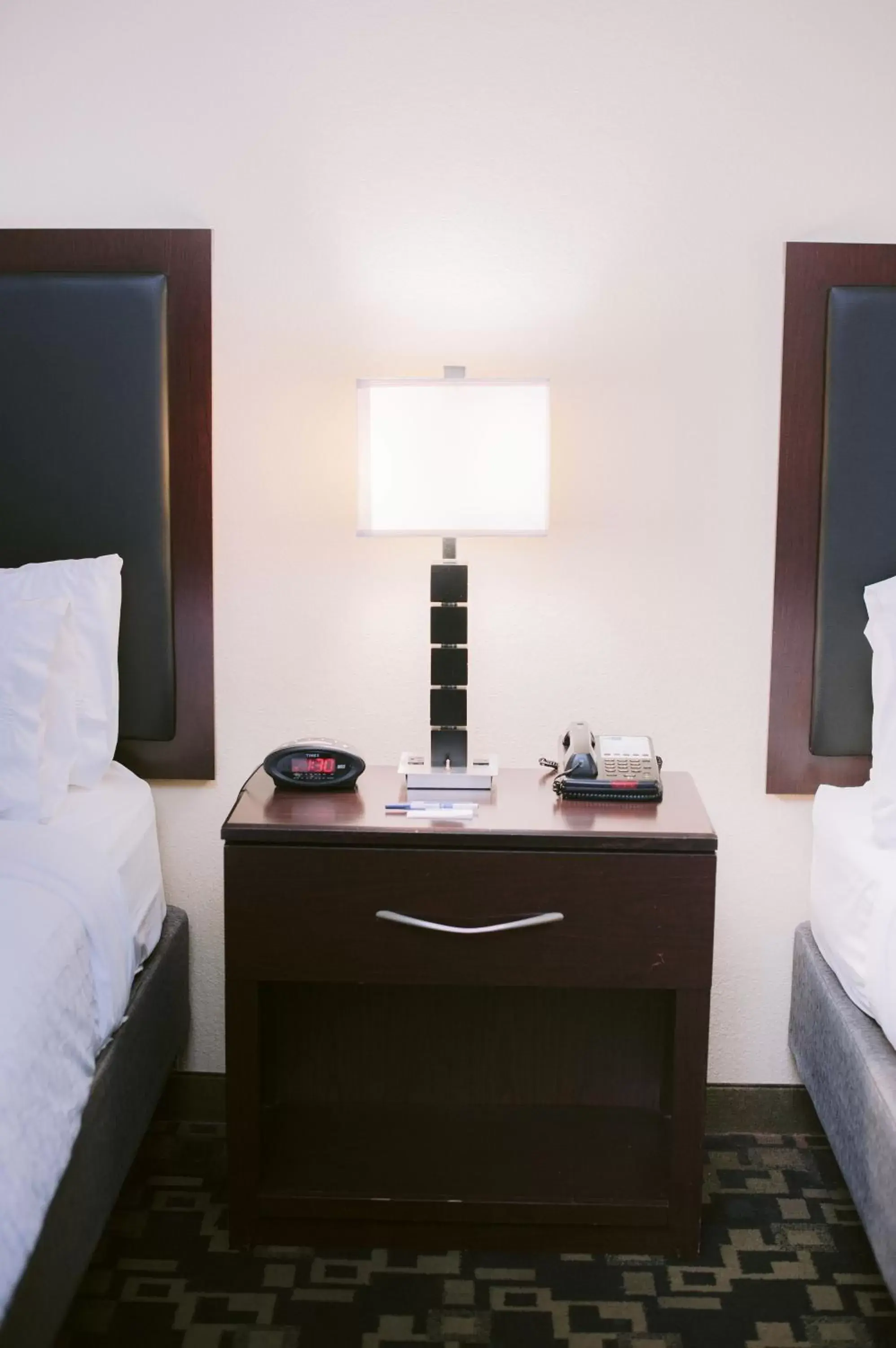 Bed, Bathroom in Holiday Inn Express Hotel Raleigh Southwest, an IHG Hotel