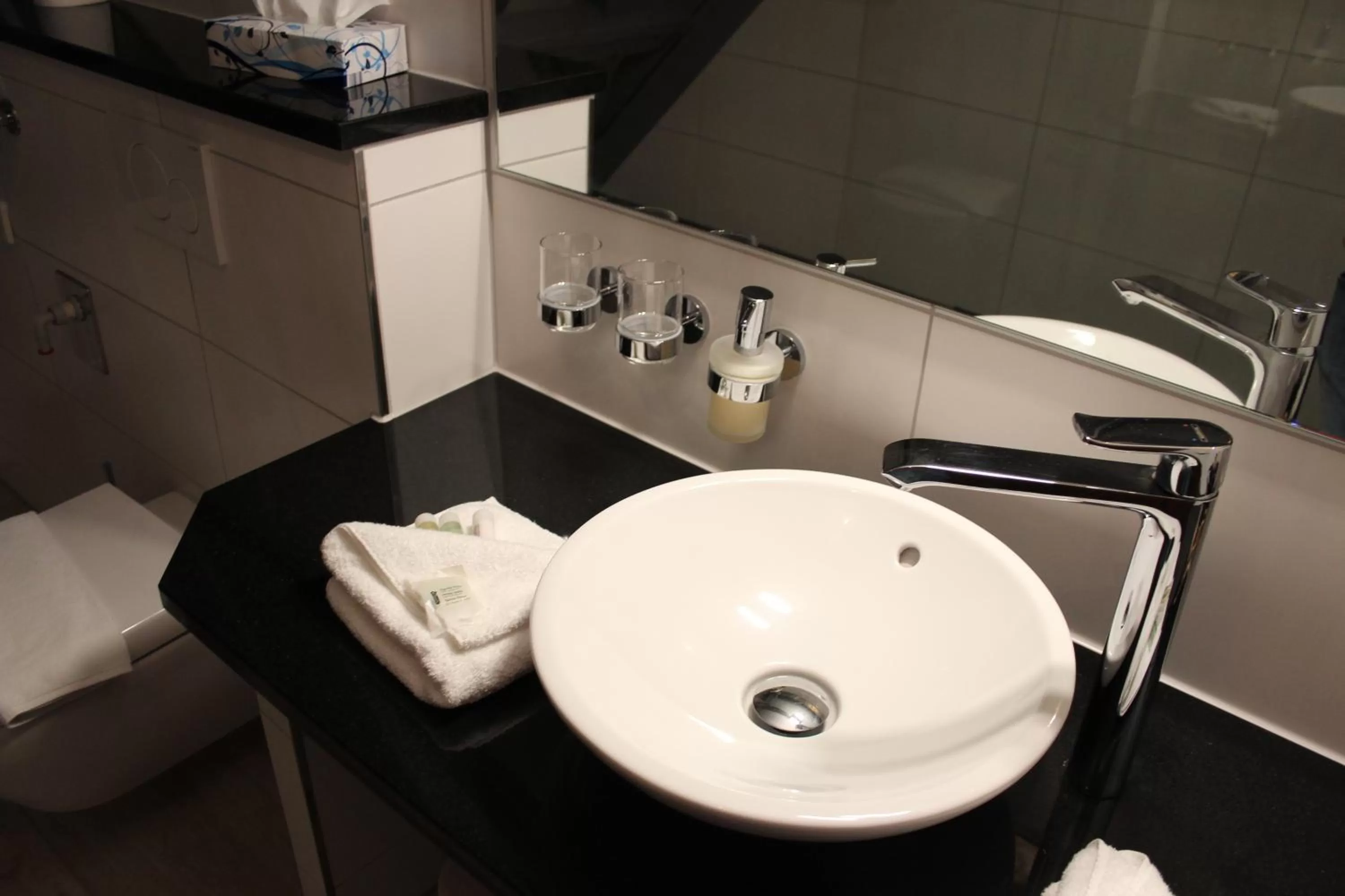 Bathroom in Hotel Schmales Haus