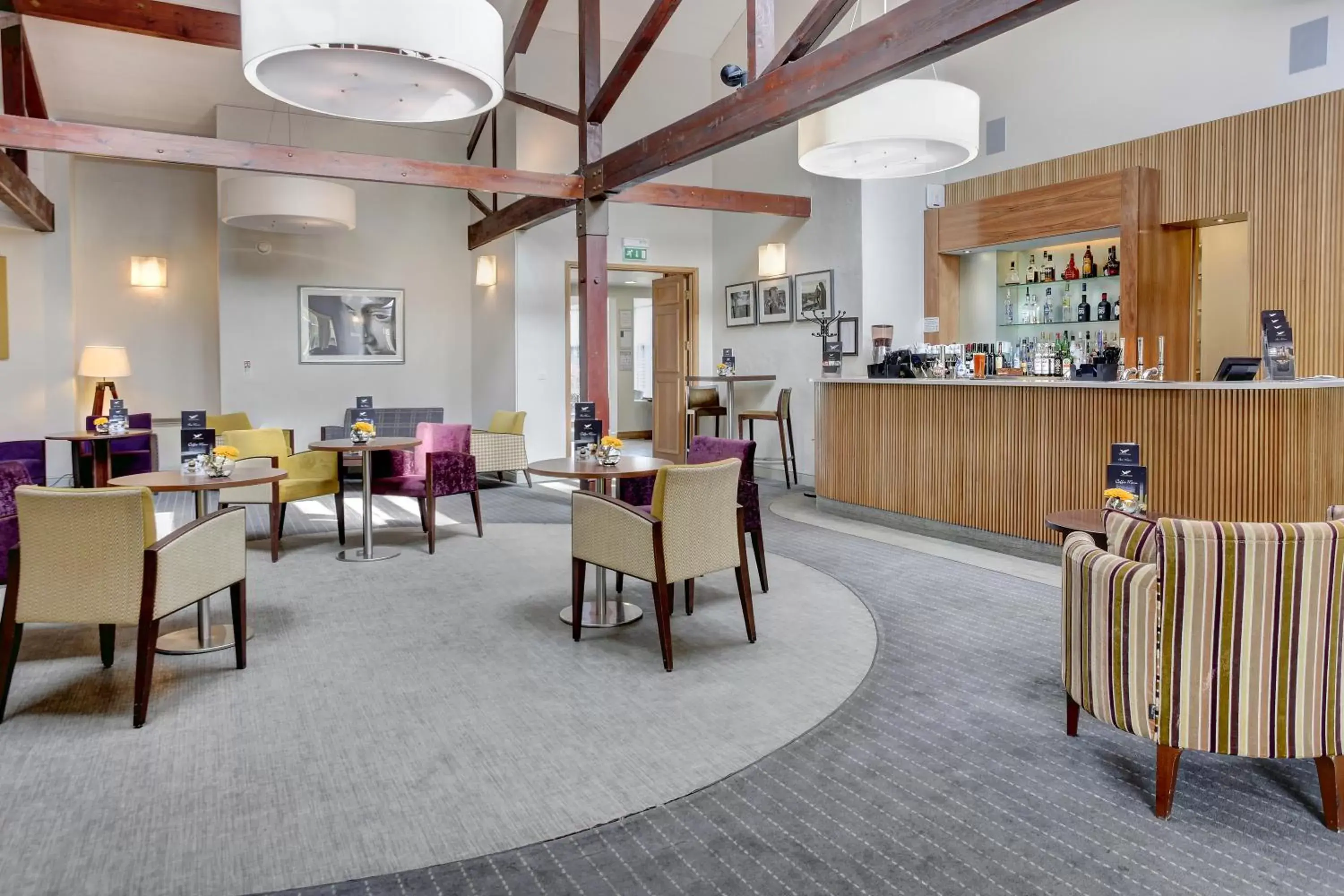 Lounge or bar, Restaurant/Places to Eat in Quy Mill Hotel & Spa, Cambridge