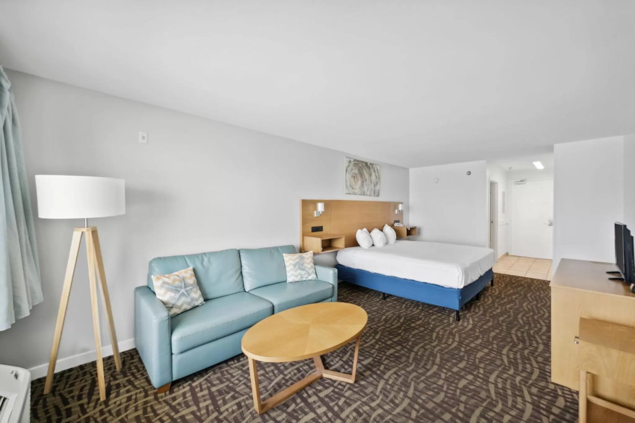 Bedroom, Bed in Beach Tower Beachfront Hotel, a By The Sea Resort