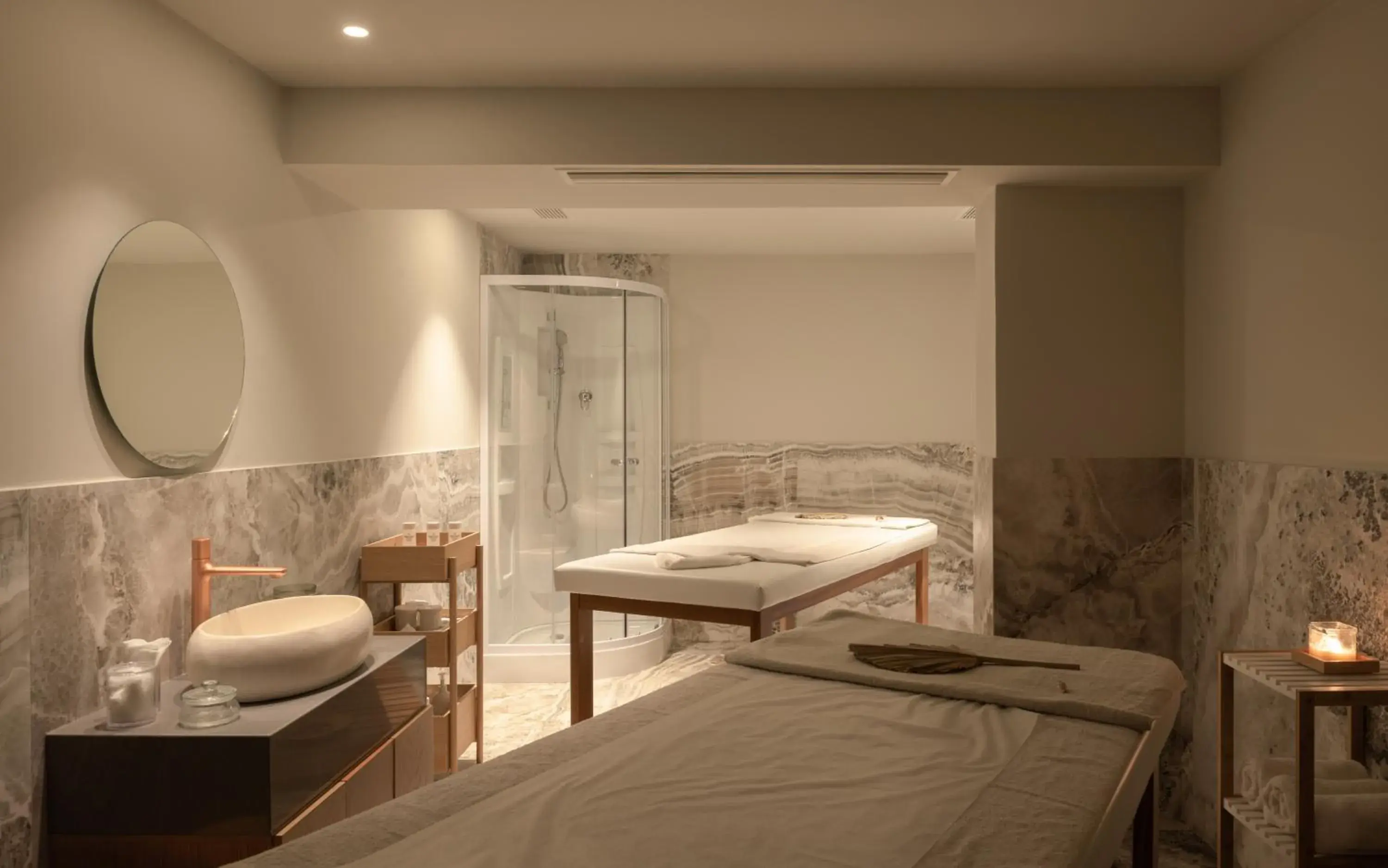 Massage, Bathroom in Paralos Venus Suites Adults Only