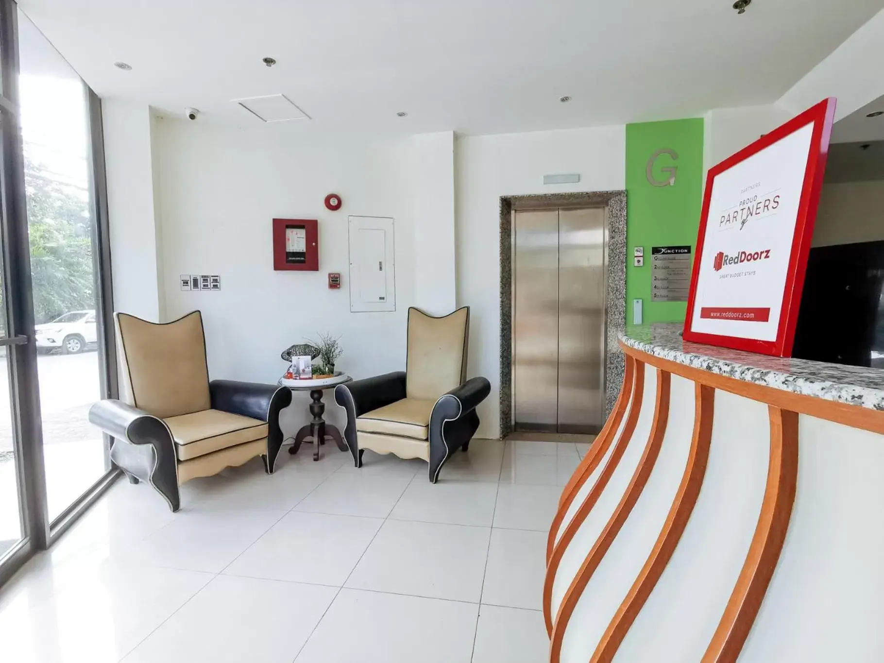 Lobby or reception, Lobby/Reception in RedDoorz Plus near Bangko Sentral Ng Pilipinas Davao