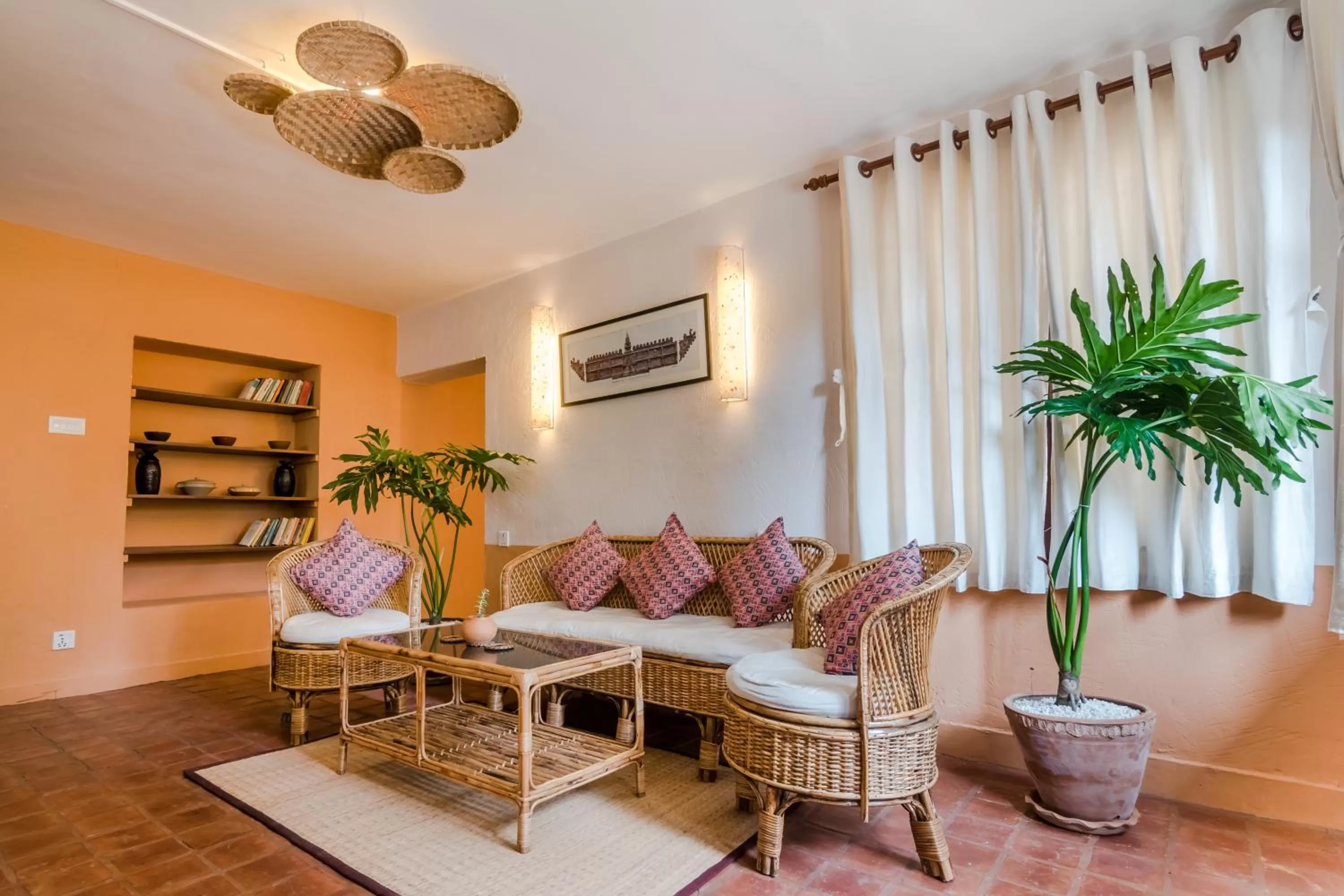 Living room in The Museum